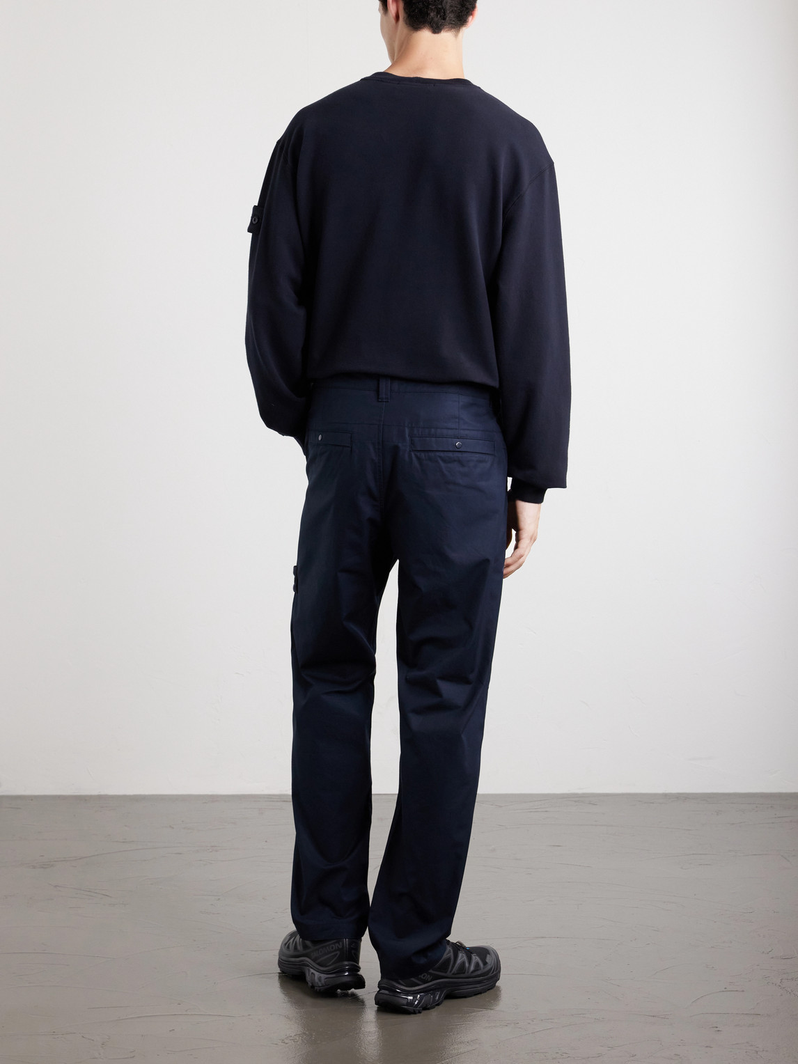 Ghost Straight-Leg Cotton-Canvas Trousers