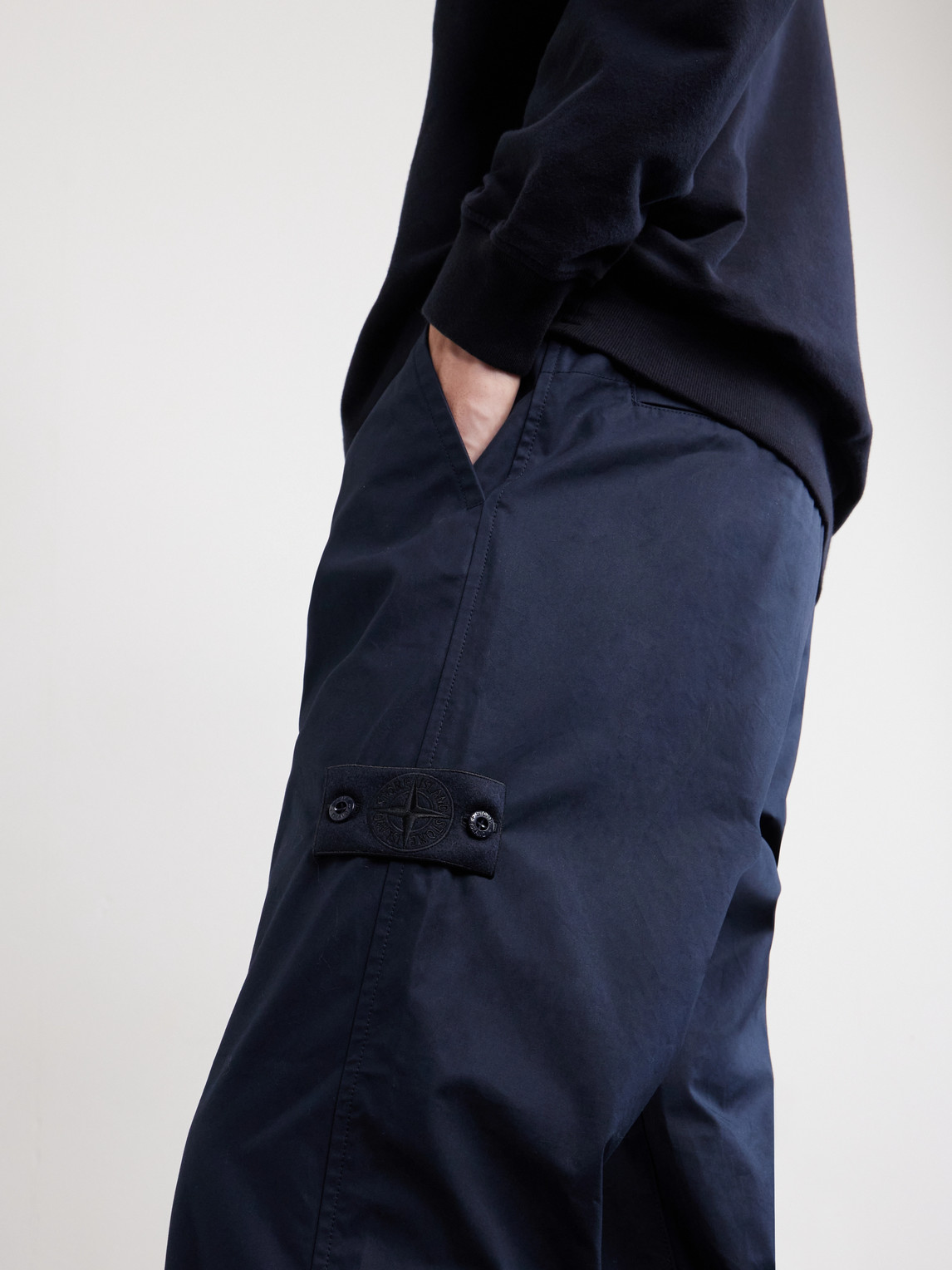 Ghost Straight-Leg Cotton-Canvas Trousers