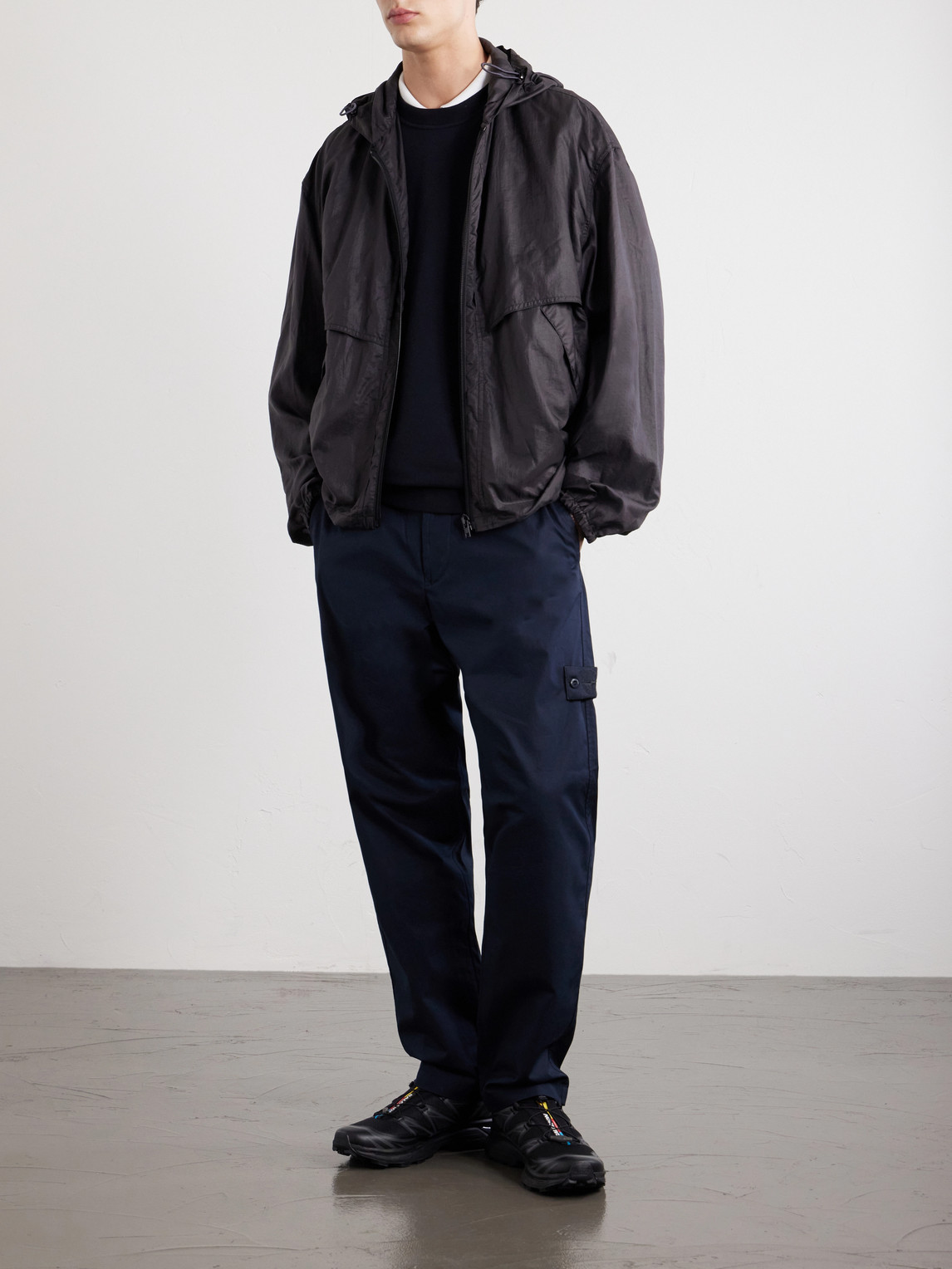 Ghost Straight-Leg Cotton-Canvas Trousers