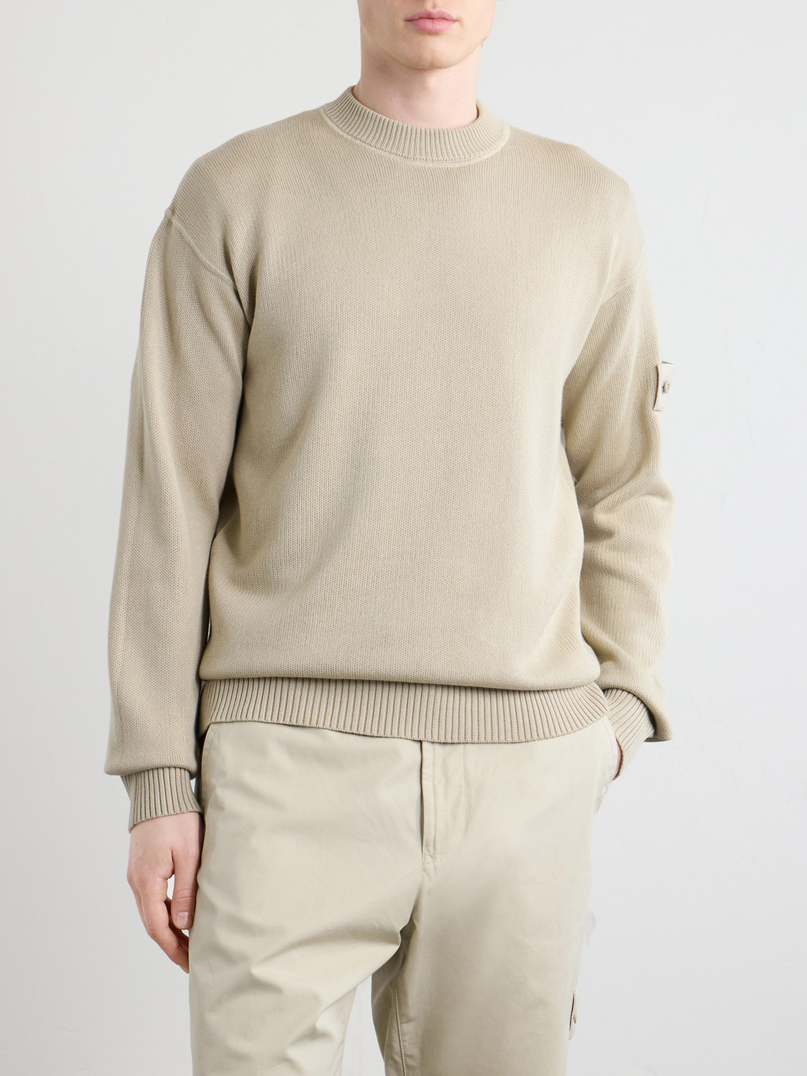 Ghost Cotton And Cashmere-Blend Sweater