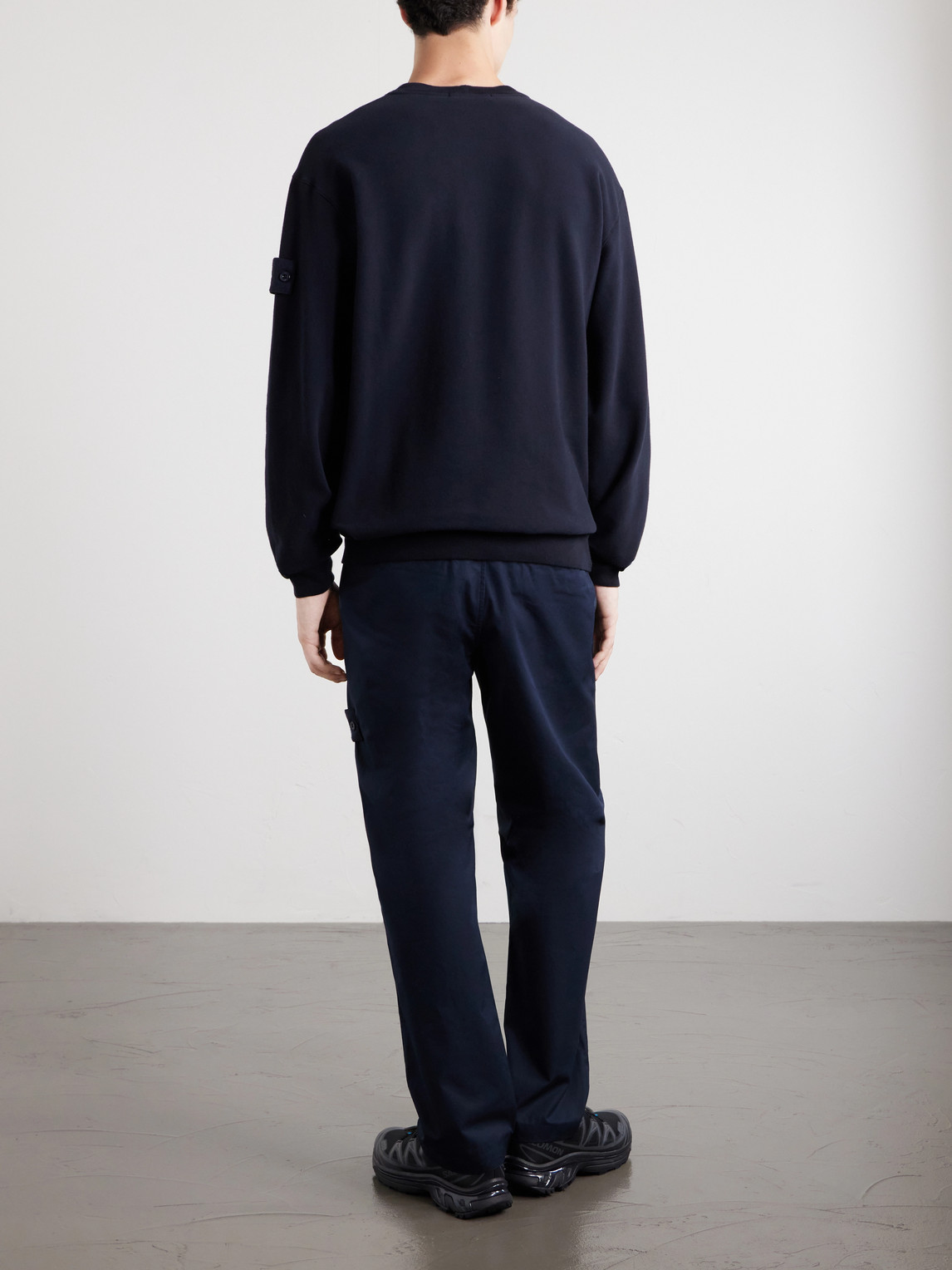 Ghost Stretch Cotton-Jersey Sweatshirt