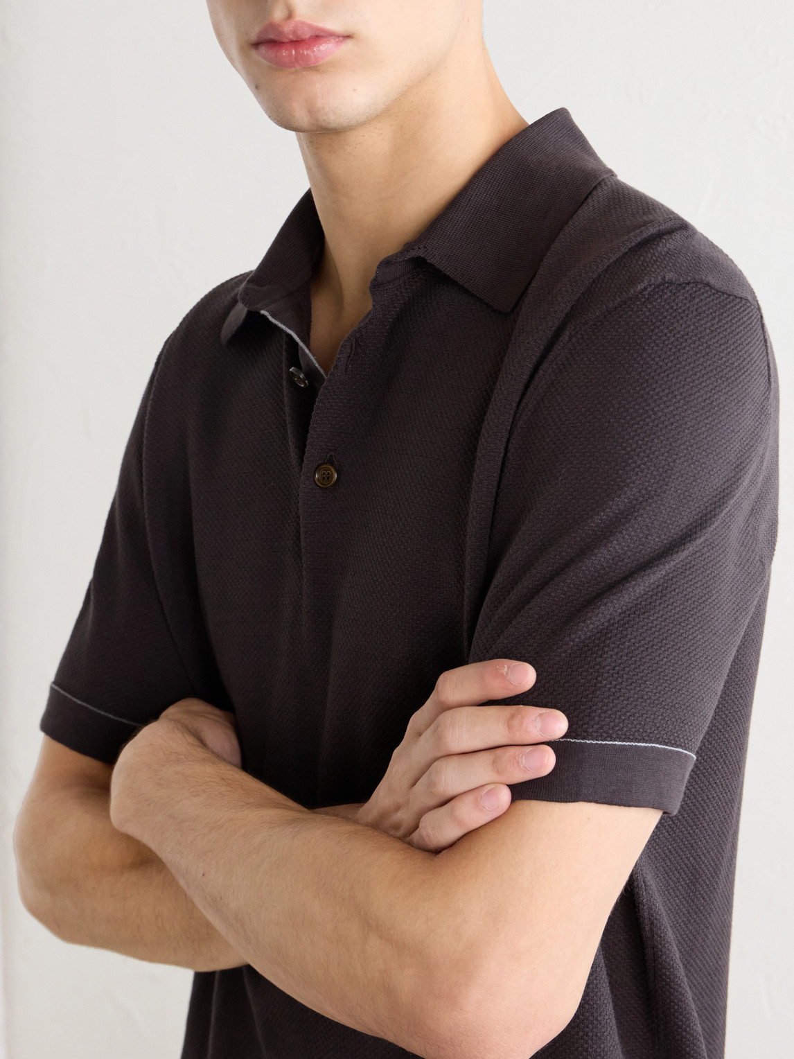 Cotton-Piqué Polo Shirt