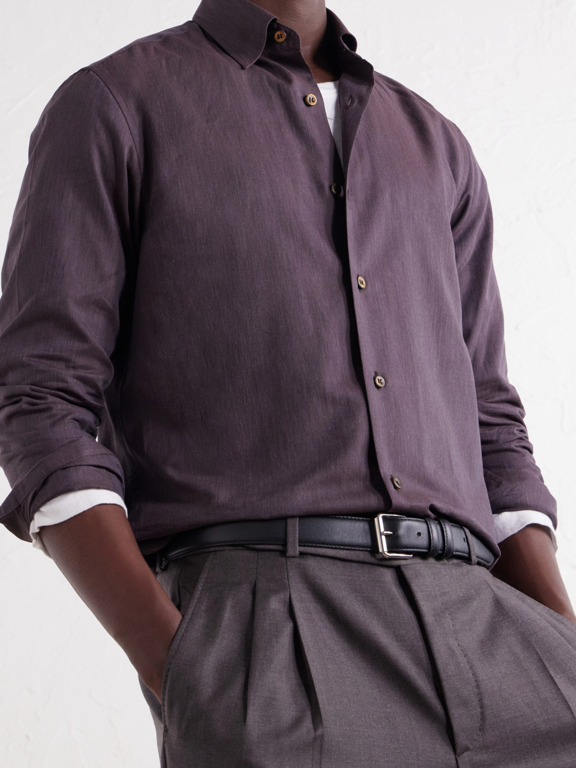 Cotton-Woven Shirt
