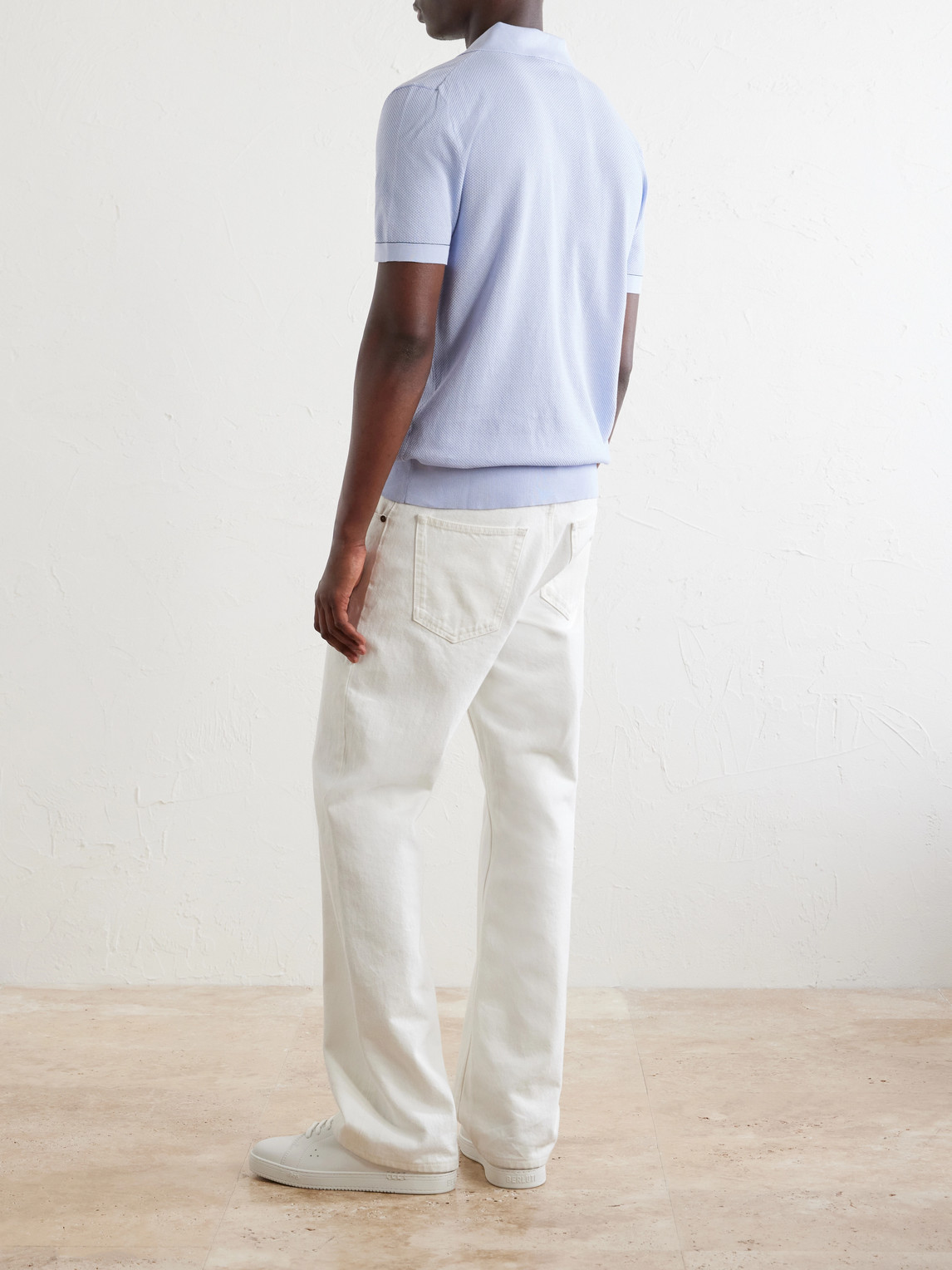 Sea Island Cotton Polo Shirt