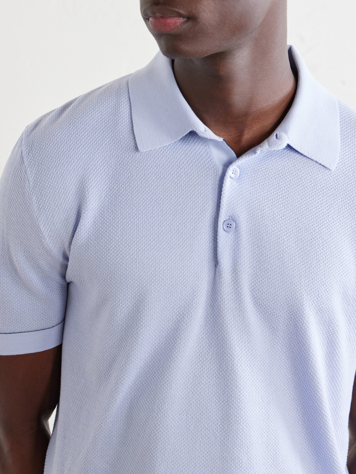 Sea Island Cotton Polo Shirt