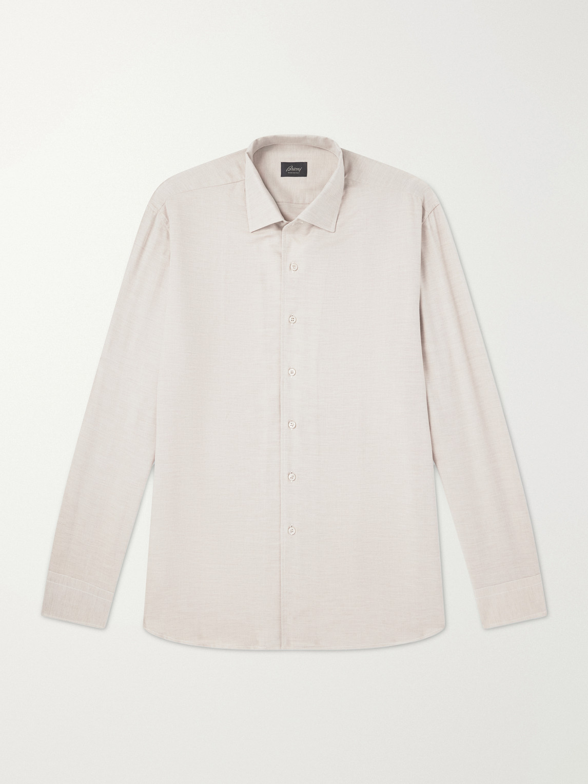 Marcello Cotton And Cashmere-Blend Shirt