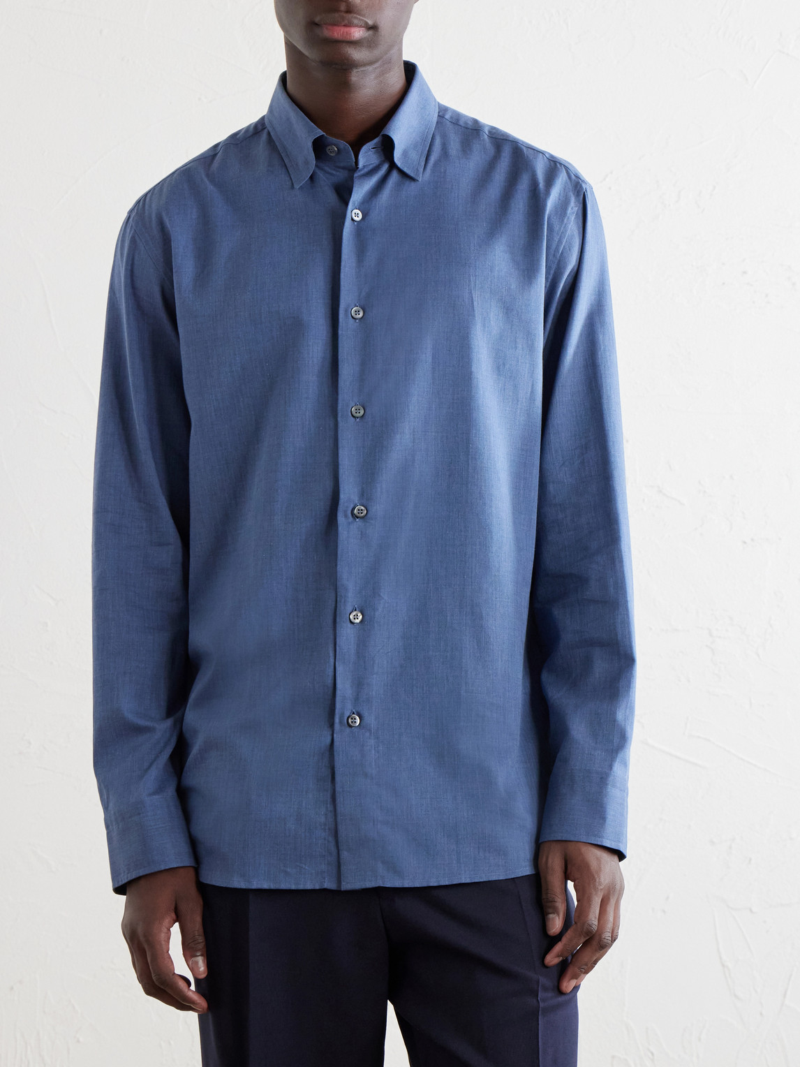 Cotton-Poplin Shirt