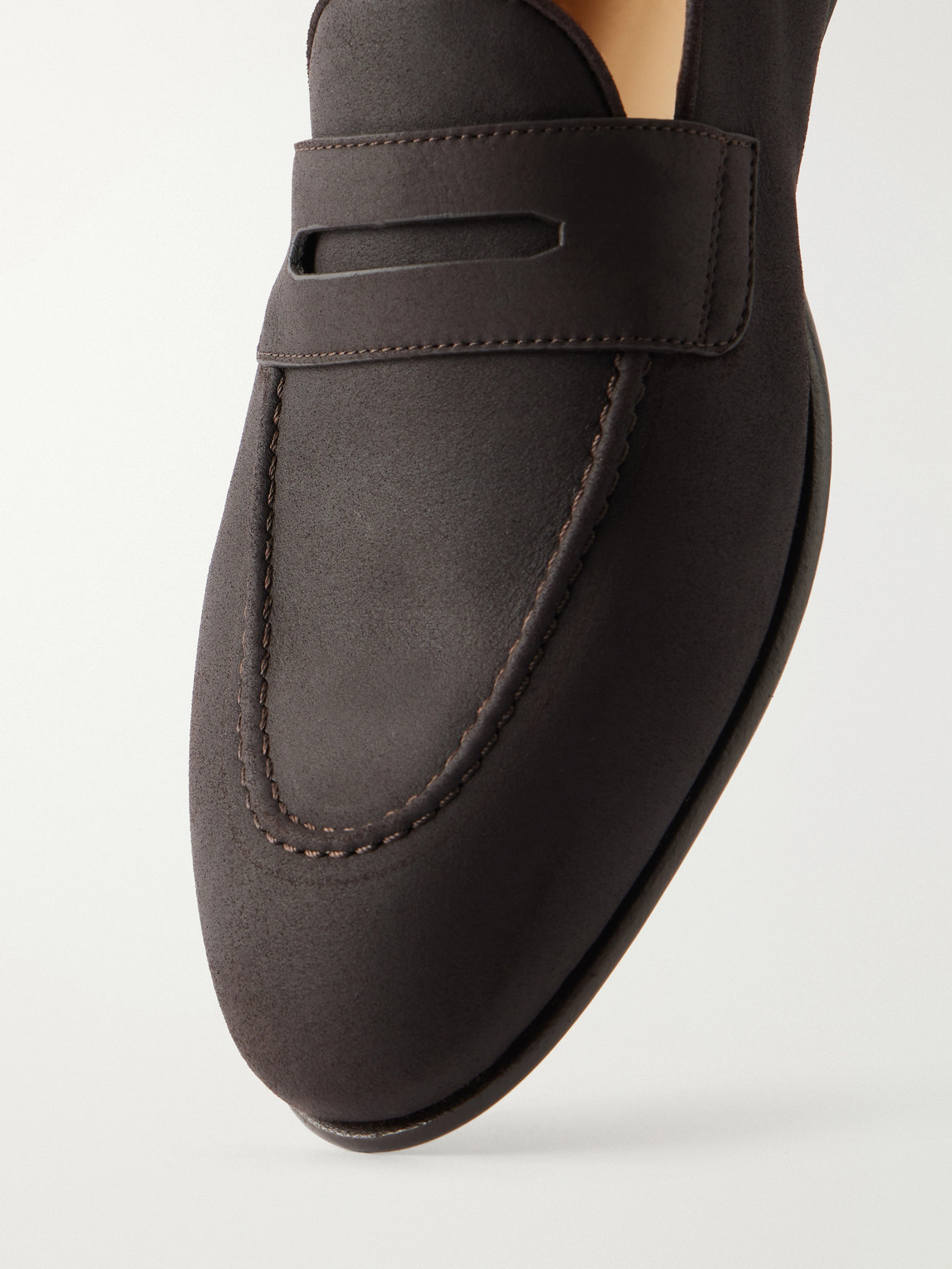 Nubuck Penny Loafers