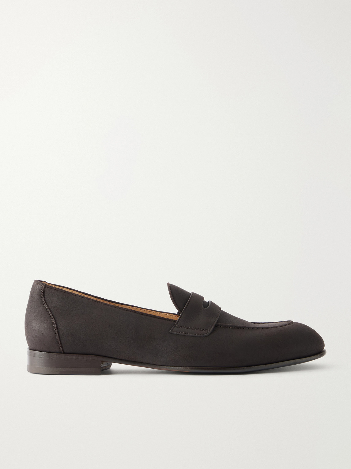 Nubuck Penny Loafers