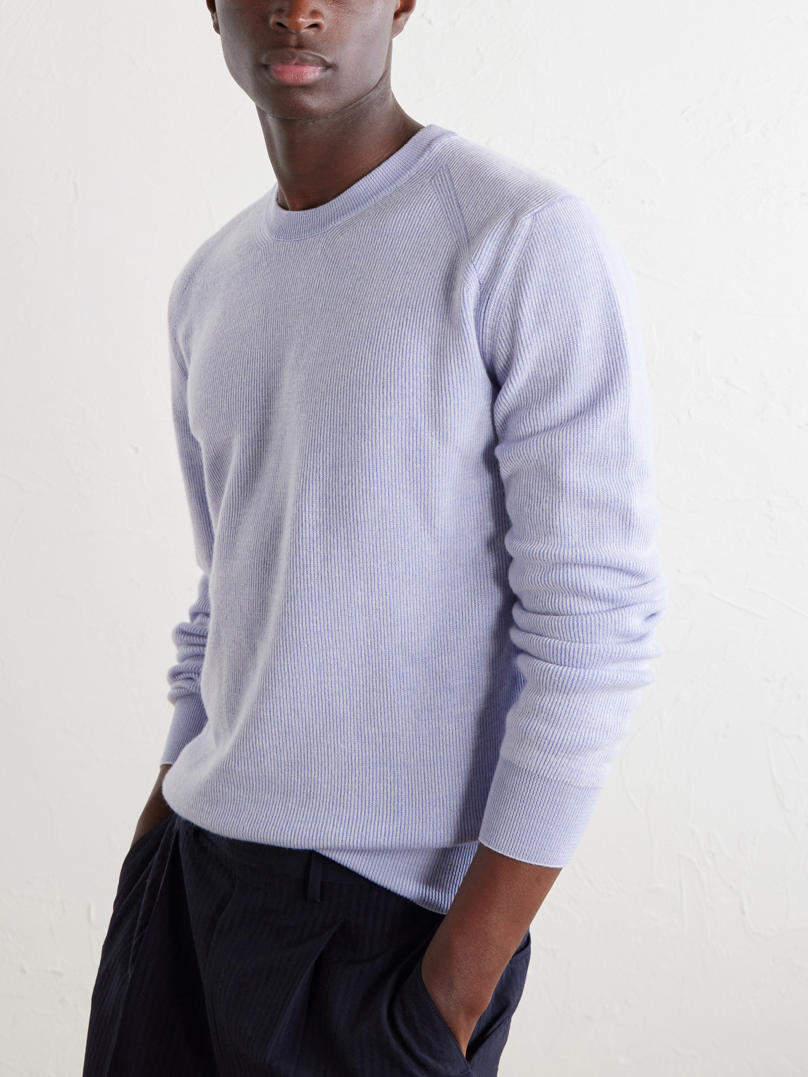 Cashmere And Wool-Blend Sweater