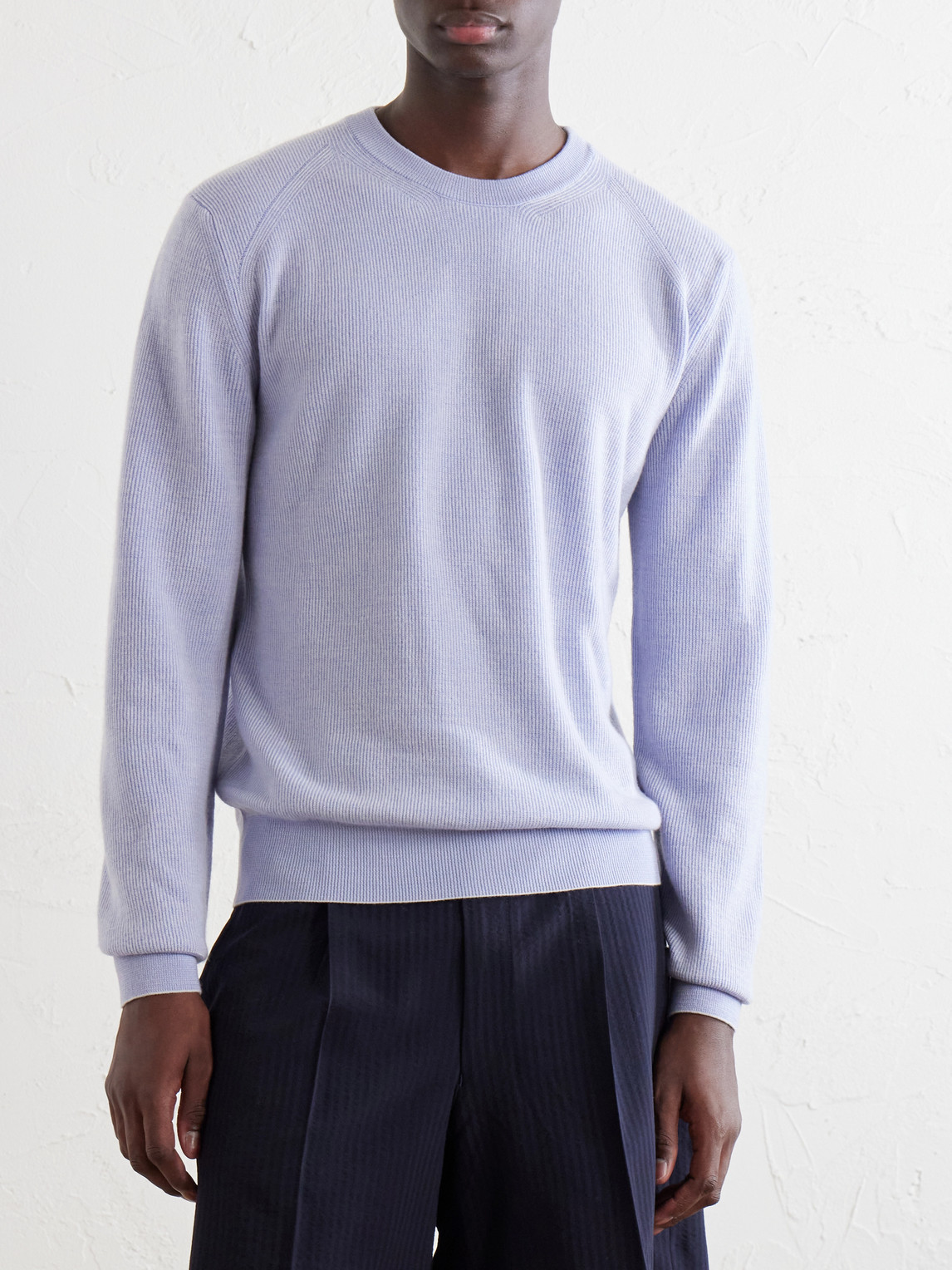 Cashmere And Wool-Blend Sweater