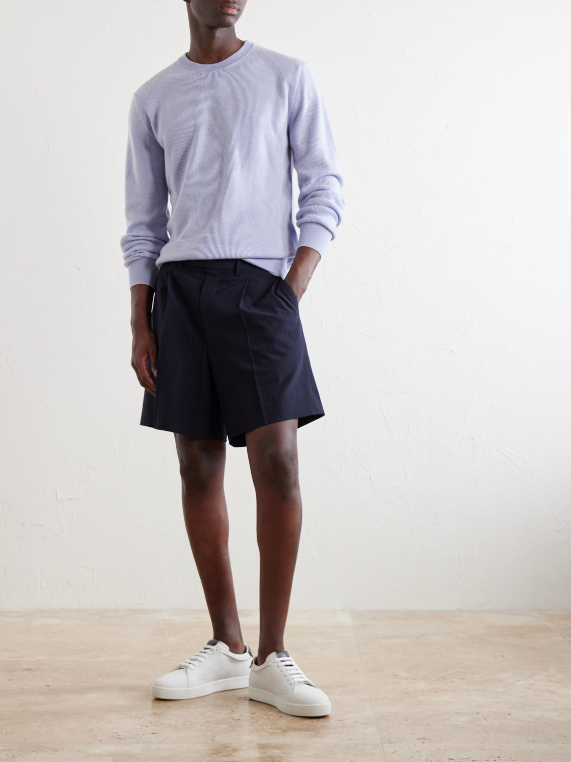 Cashmere And Wool-Blend Sweater