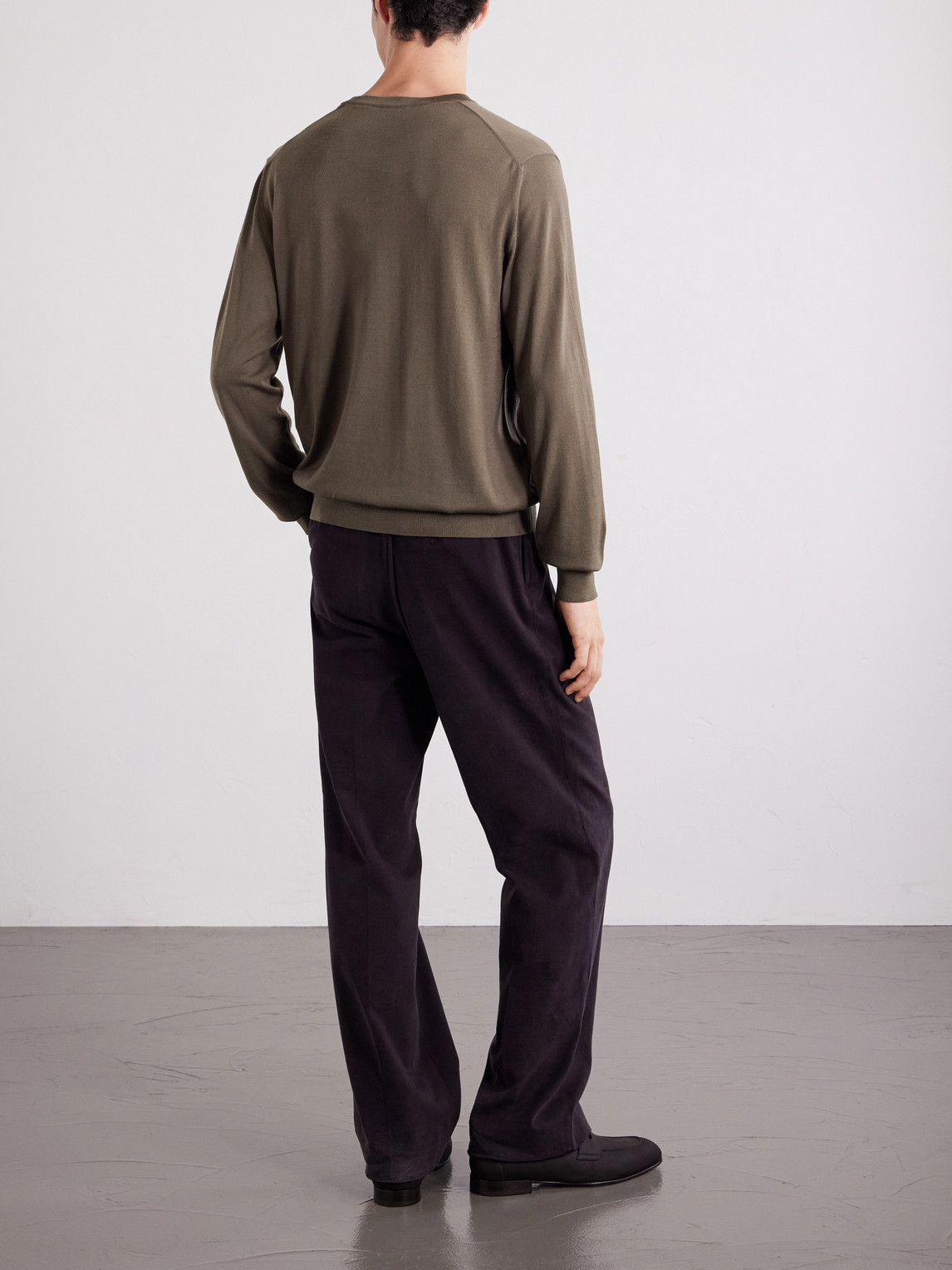 Ribbed Wool Sweater