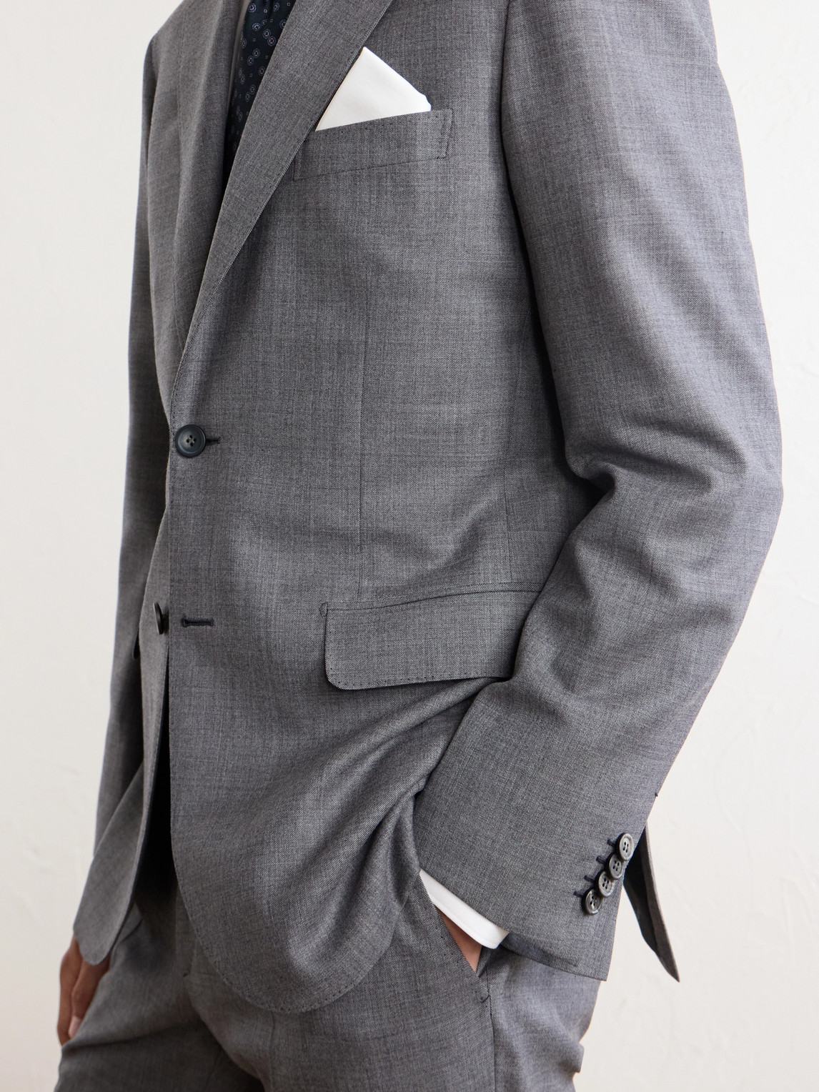 Plume Wool-Twill Suit Jacket