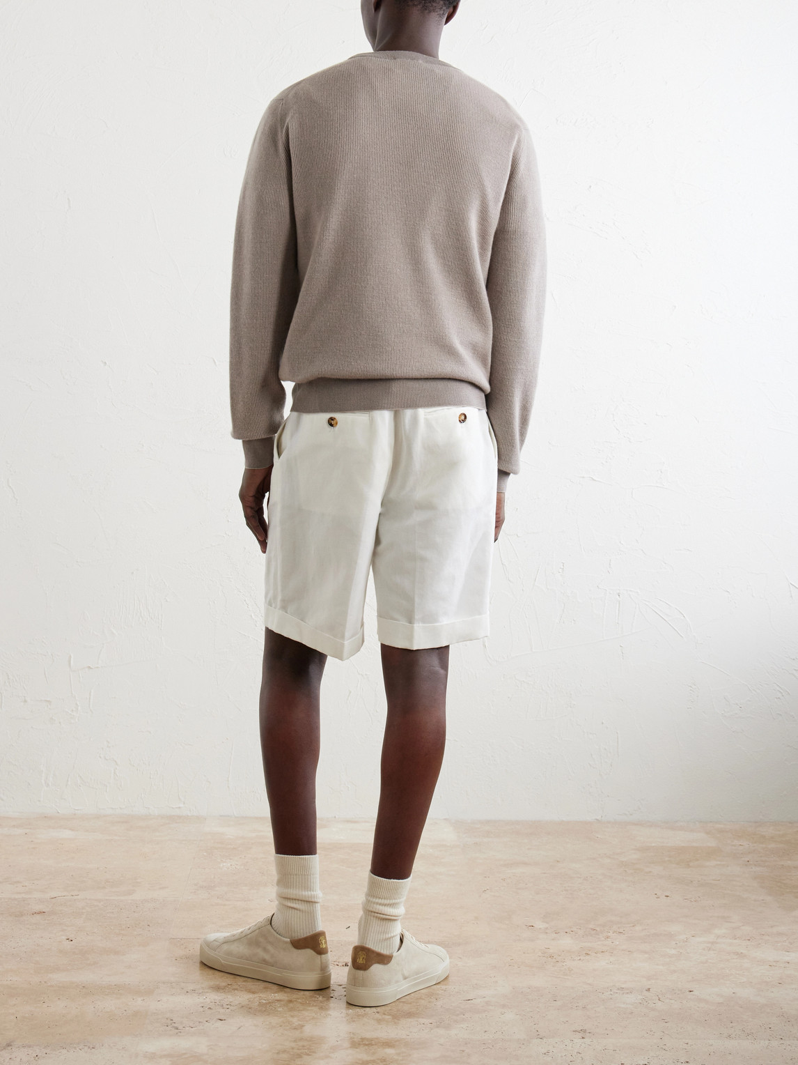 Cashmere And Wool-Blend Sweater