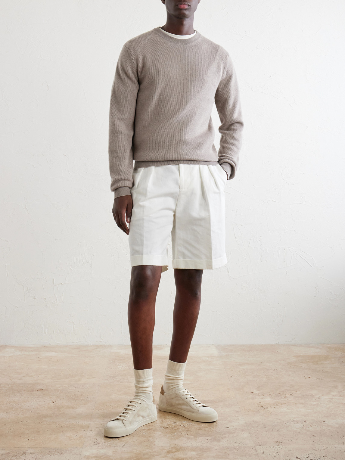 Cashmere And Wool-Blend Sweater