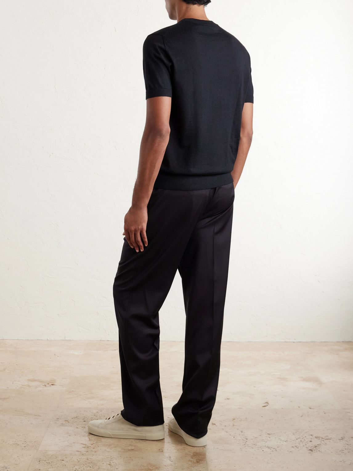 Cashmere And Silk-Blend T-Shirt