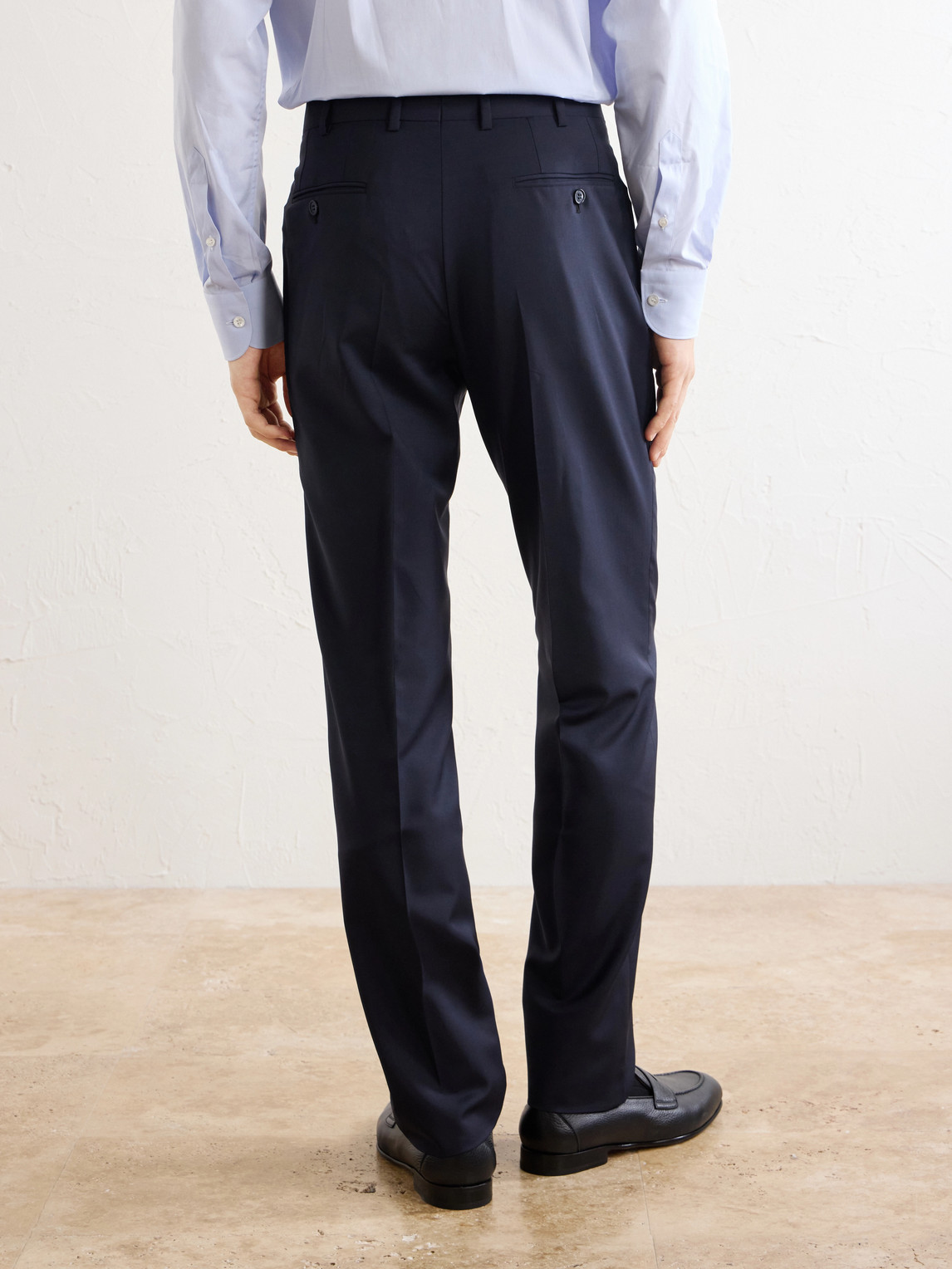 Plume Straight-Leg Wool And Mohair-Blend Trousers