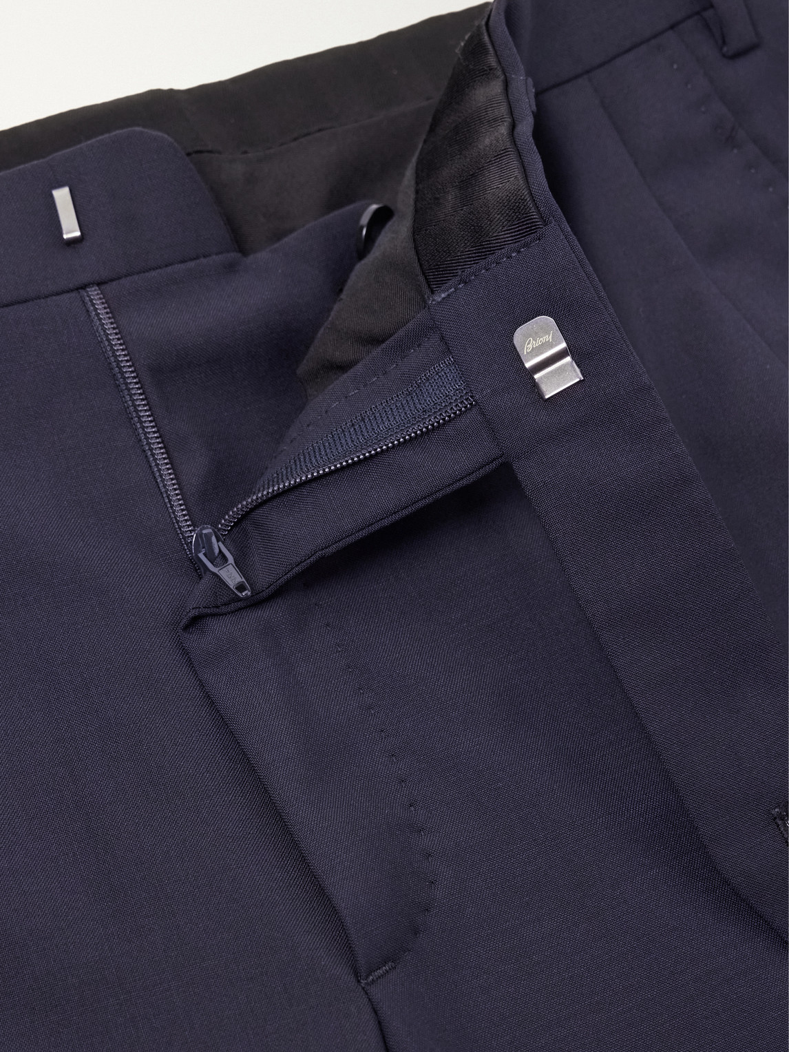 Plume Straight-Leg Wool And Mohair-Blend Trousers
