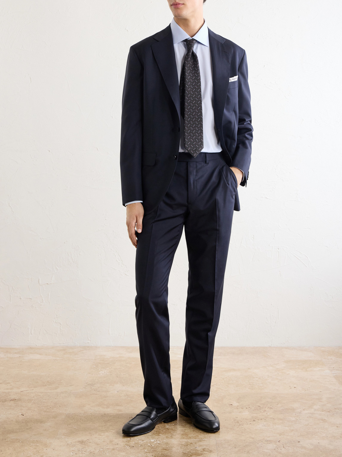 Plume Straight-Leg Wool And Mohair-Blend Trousers