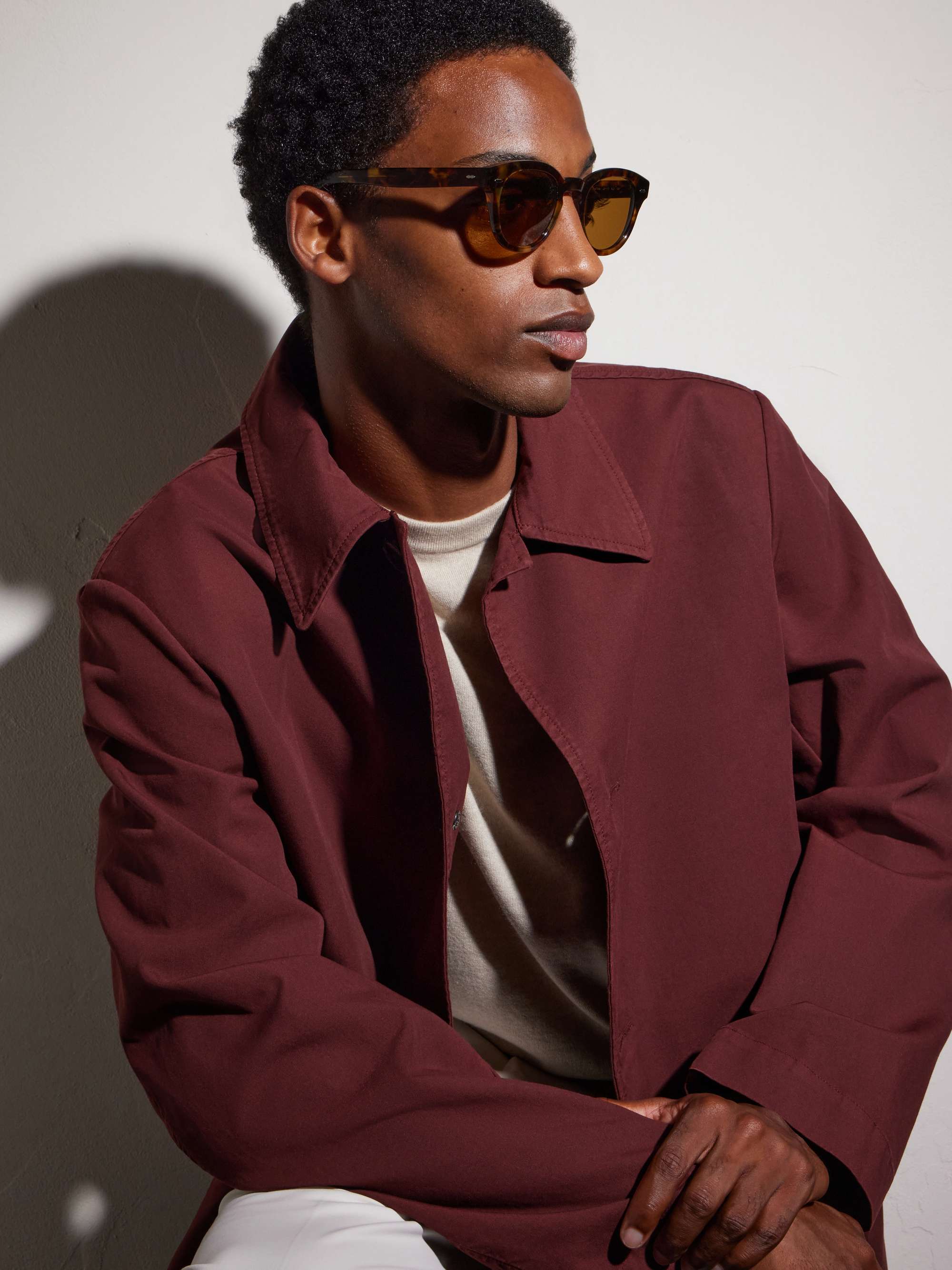 OLIVER PEOPLES Cary Grant Round-Frame Acetate Polarised Sunglasses