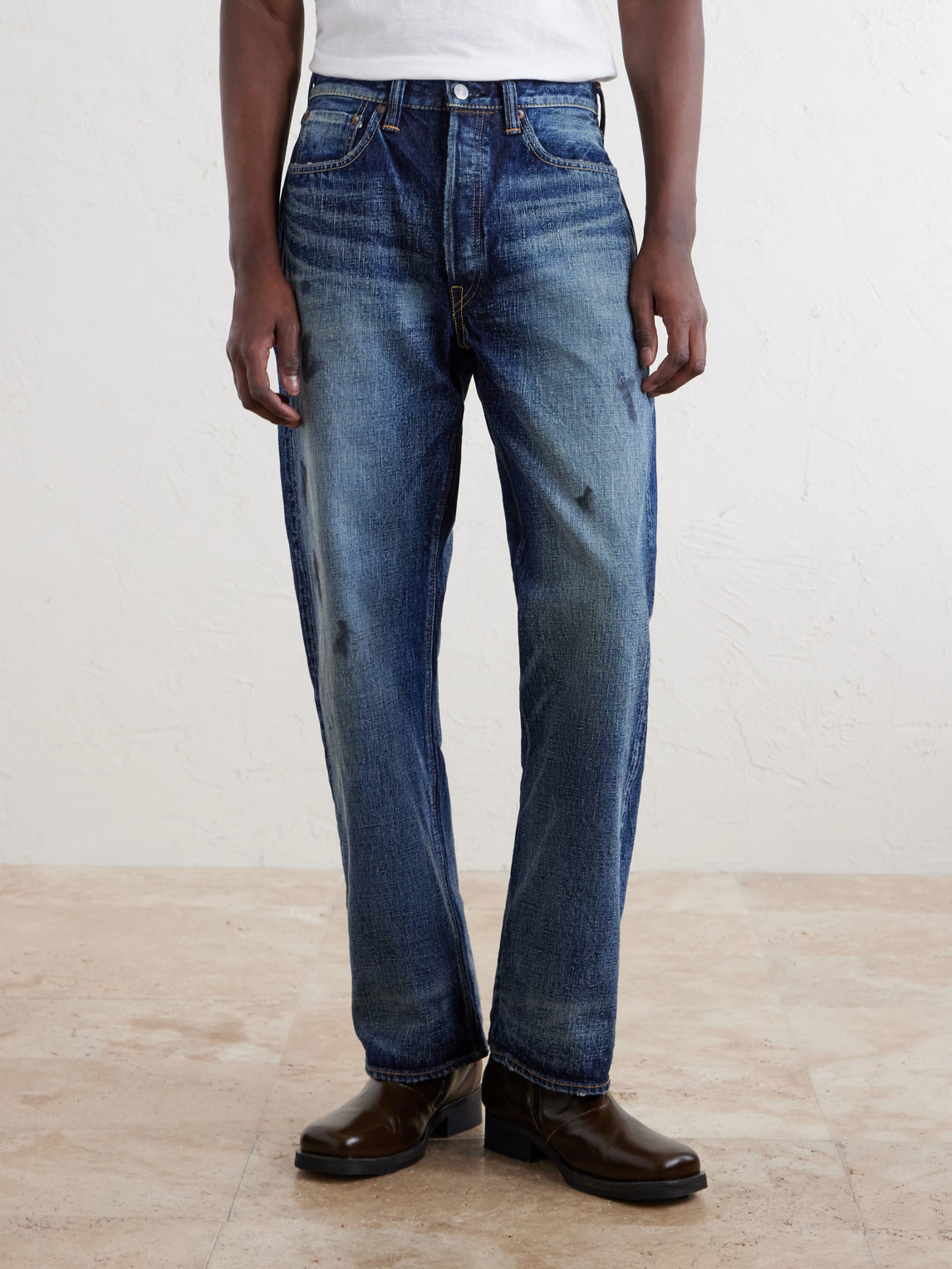  Fullcount - Fear Of Dark Straight-leg Jeans - Men - Blue - Uk/us 28 