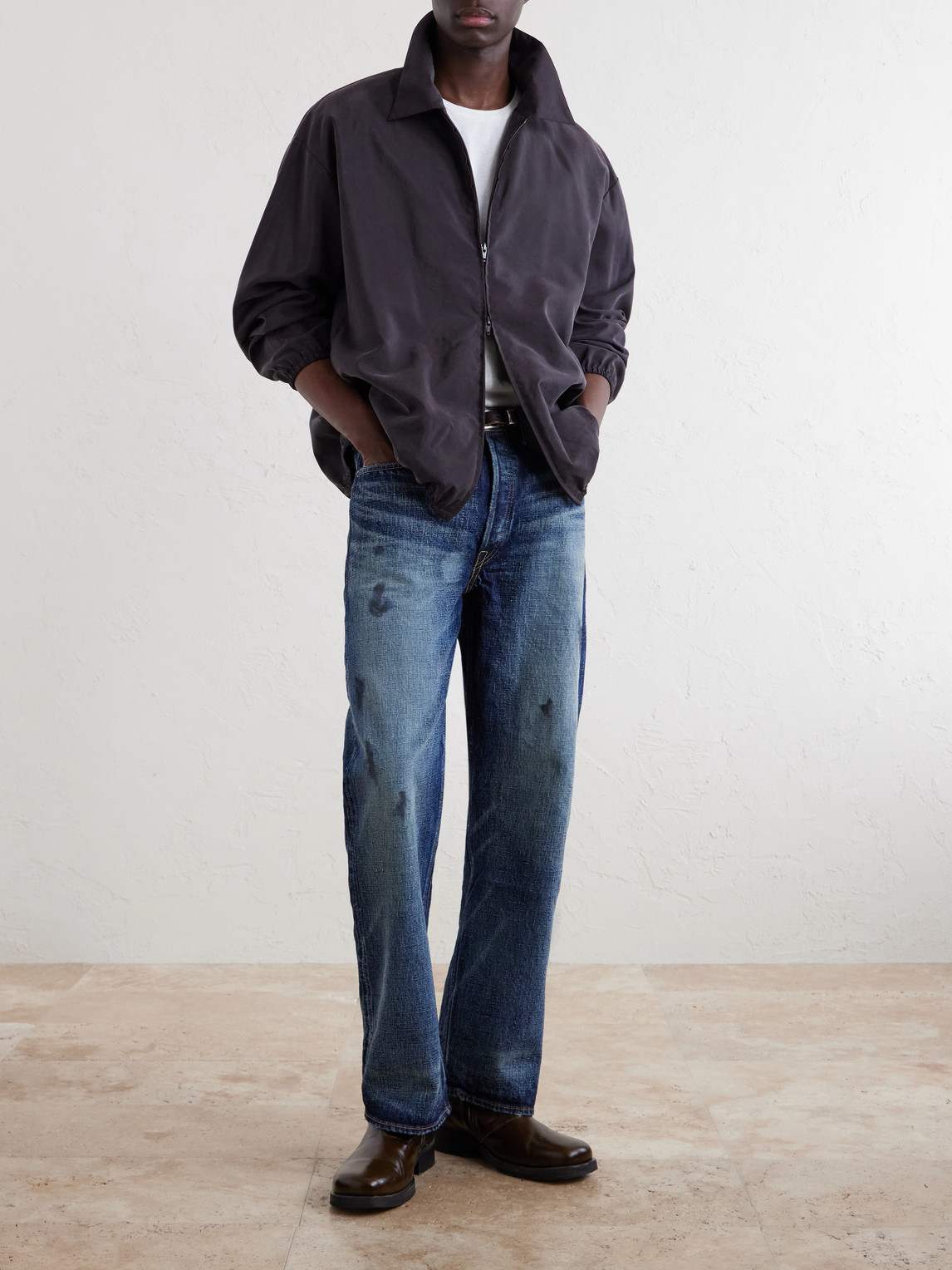 Fear Of Dark Straight-Leg Jeans