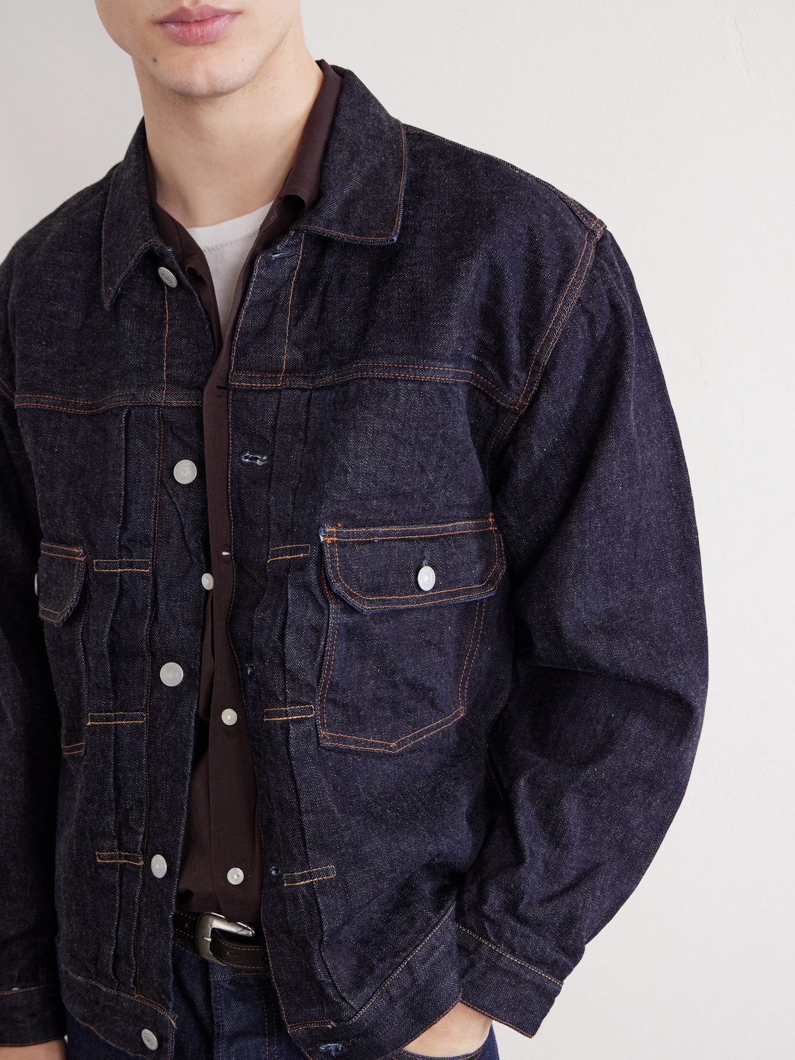 Fullcount Type 2 Denim Jacket In Blue