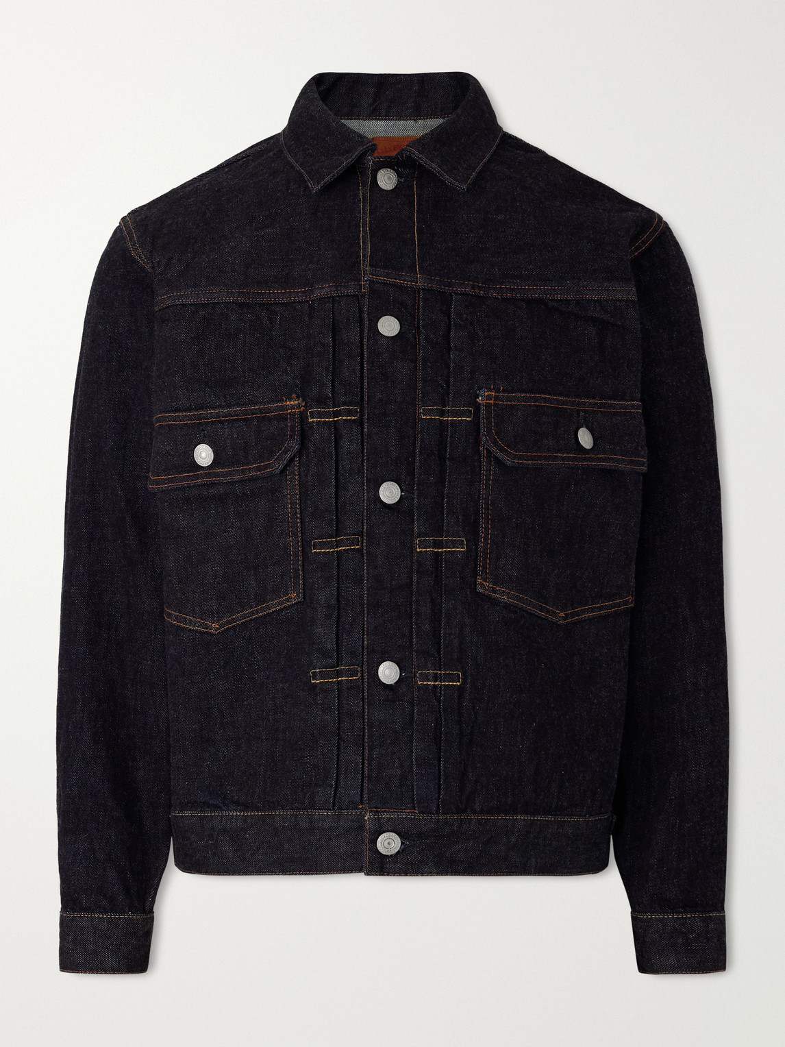 Fullcount Type 2 Denim Jacket In Blue