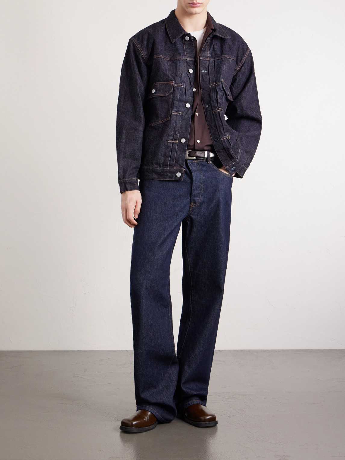 Fullcount Type 2 Denim Jacket In Blue