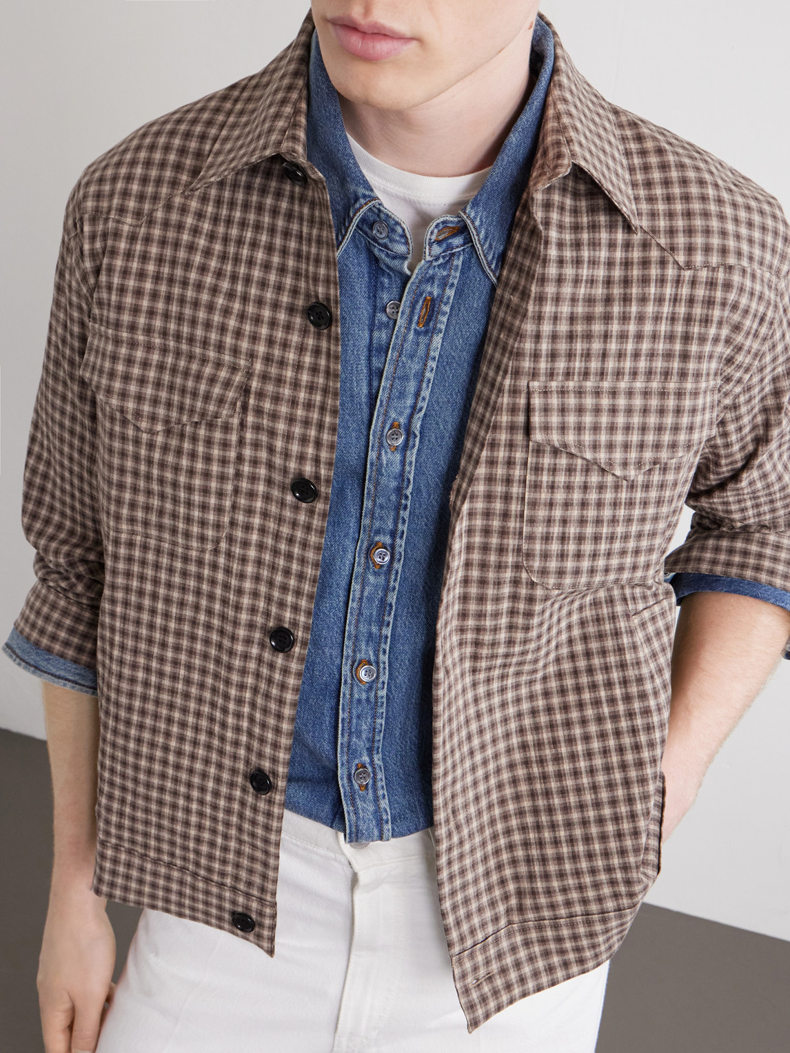 Witley Checked Cotton-Blend Jacket