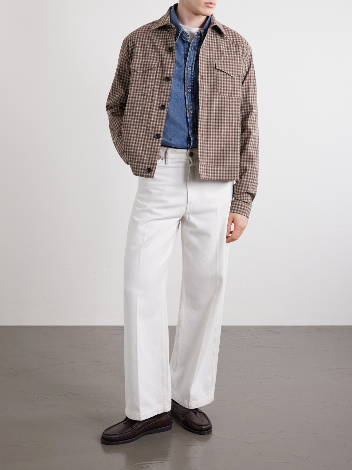 Witley Checked Cotton-Blend Jacket
