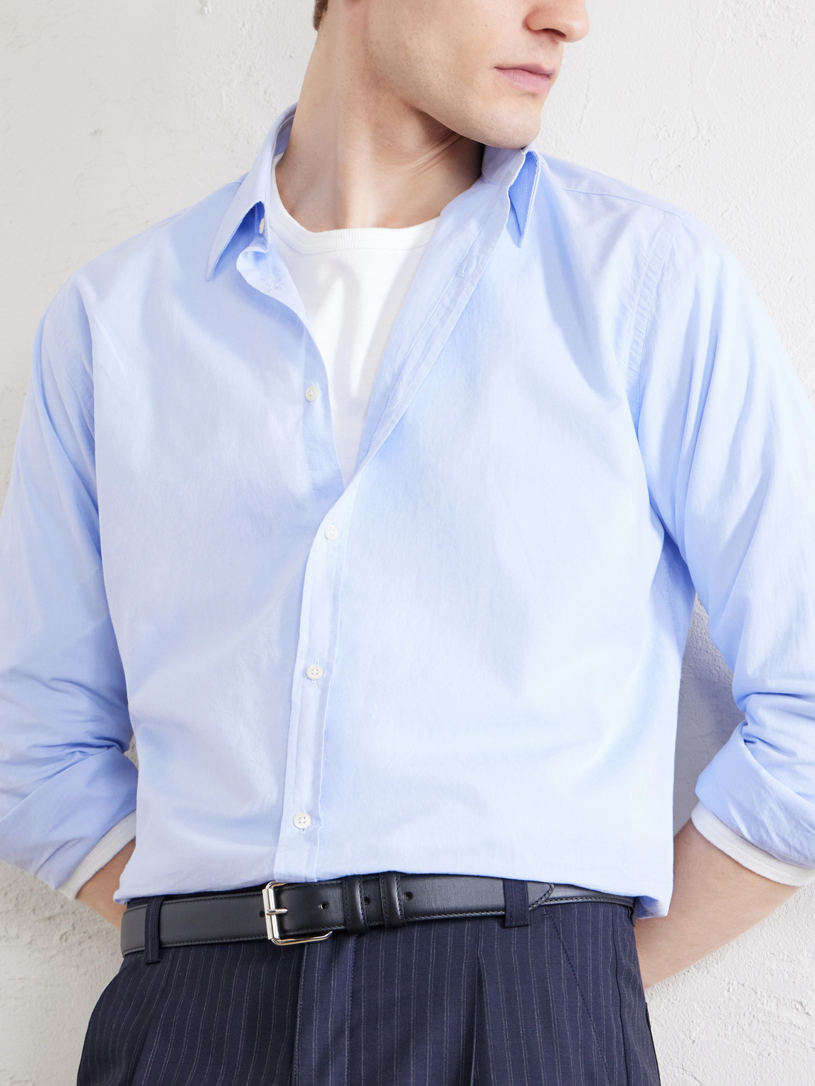 Conduit Classic Cotton-Poplin Shirt