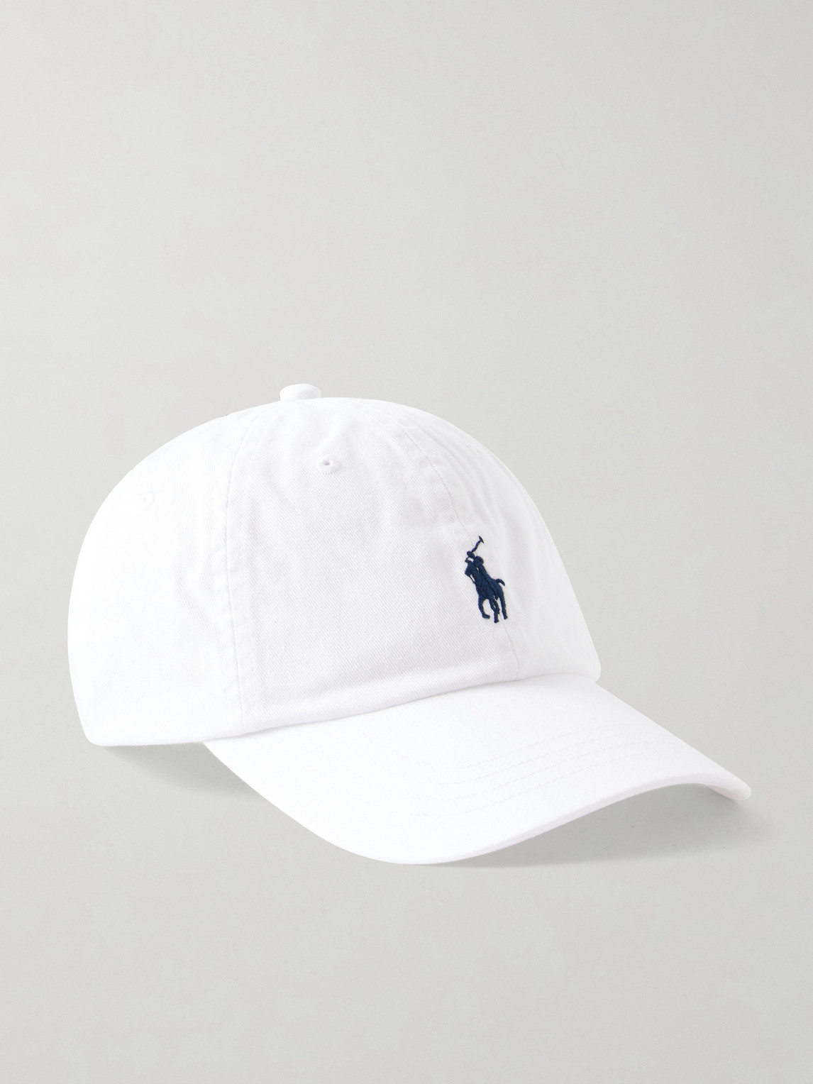 Polo Ralph Lauren Logo-embroidered Cotton-twill Baseball Cap In Pattern