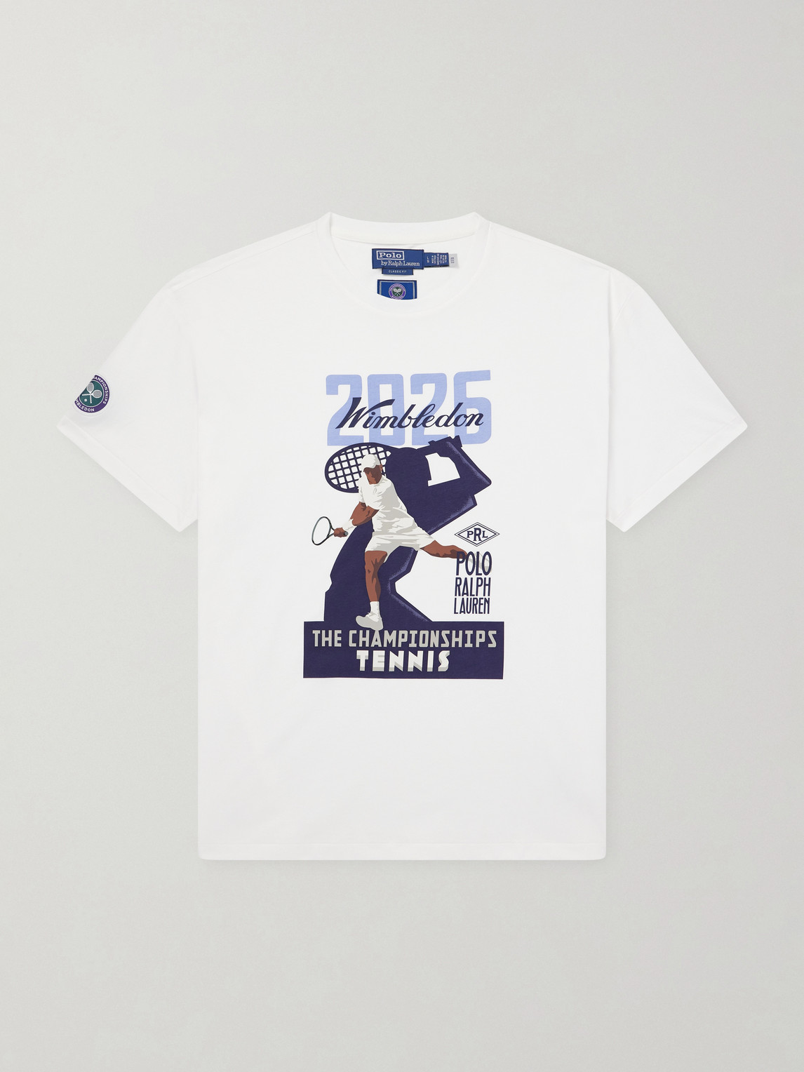 Polo Ralph Lauren Wimbledon Printed Cotton-Jersey T-Shirt - Men | Thumbnail 6 Polo Ralph Lauren Wimbledon Printed Cotton-Jersey T-Shirt - Men | Thumbnail 6