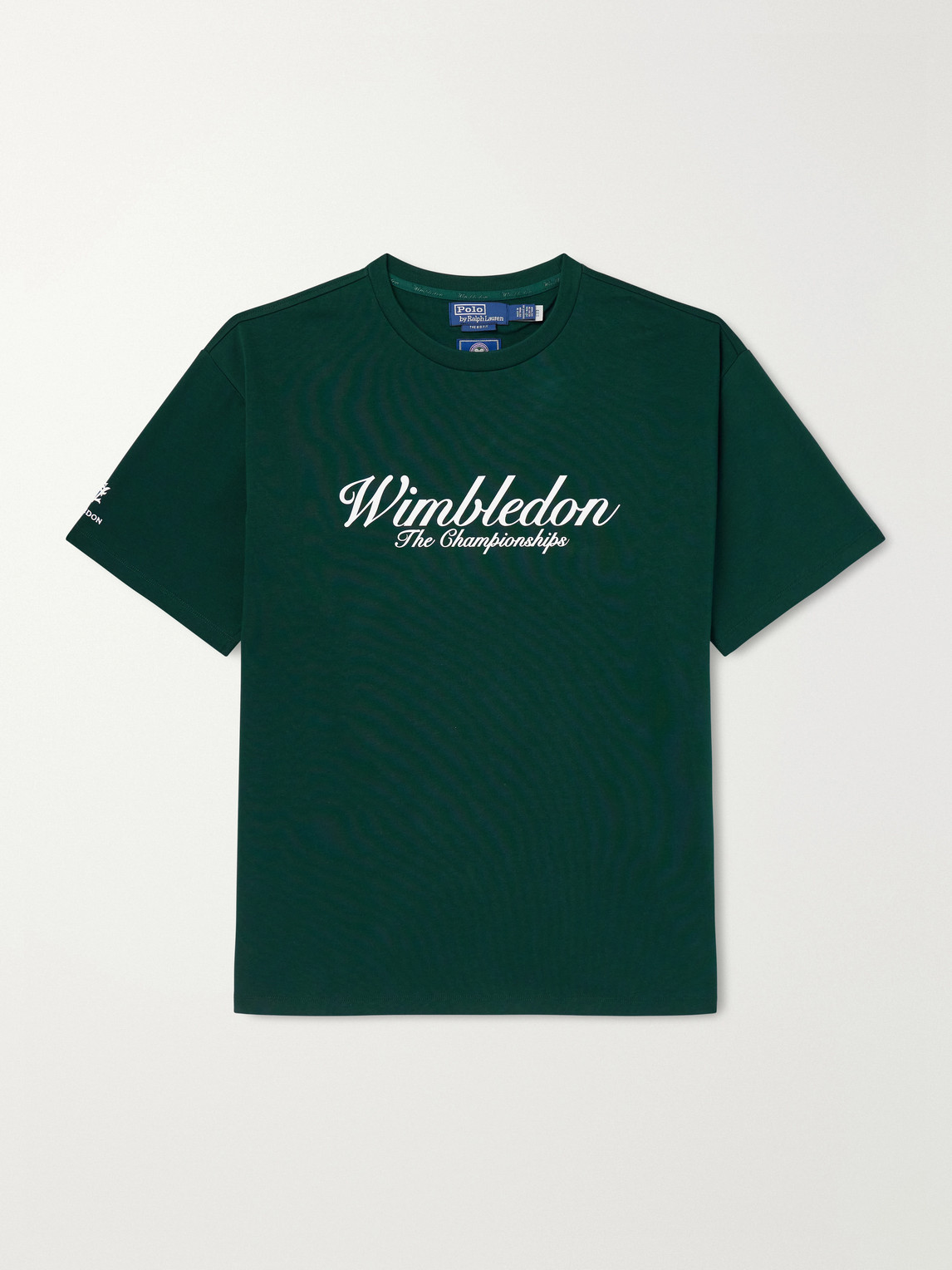 Polo Ralph Lauren Wimbledon Logo-Print Cotton-Jersey T-Shirt - Men | Thumbnail 6 Polo Ralph Lauren Wimbledon Logo-Print Cotton-Jersey T-Shirt - Men | Thumbnail 6