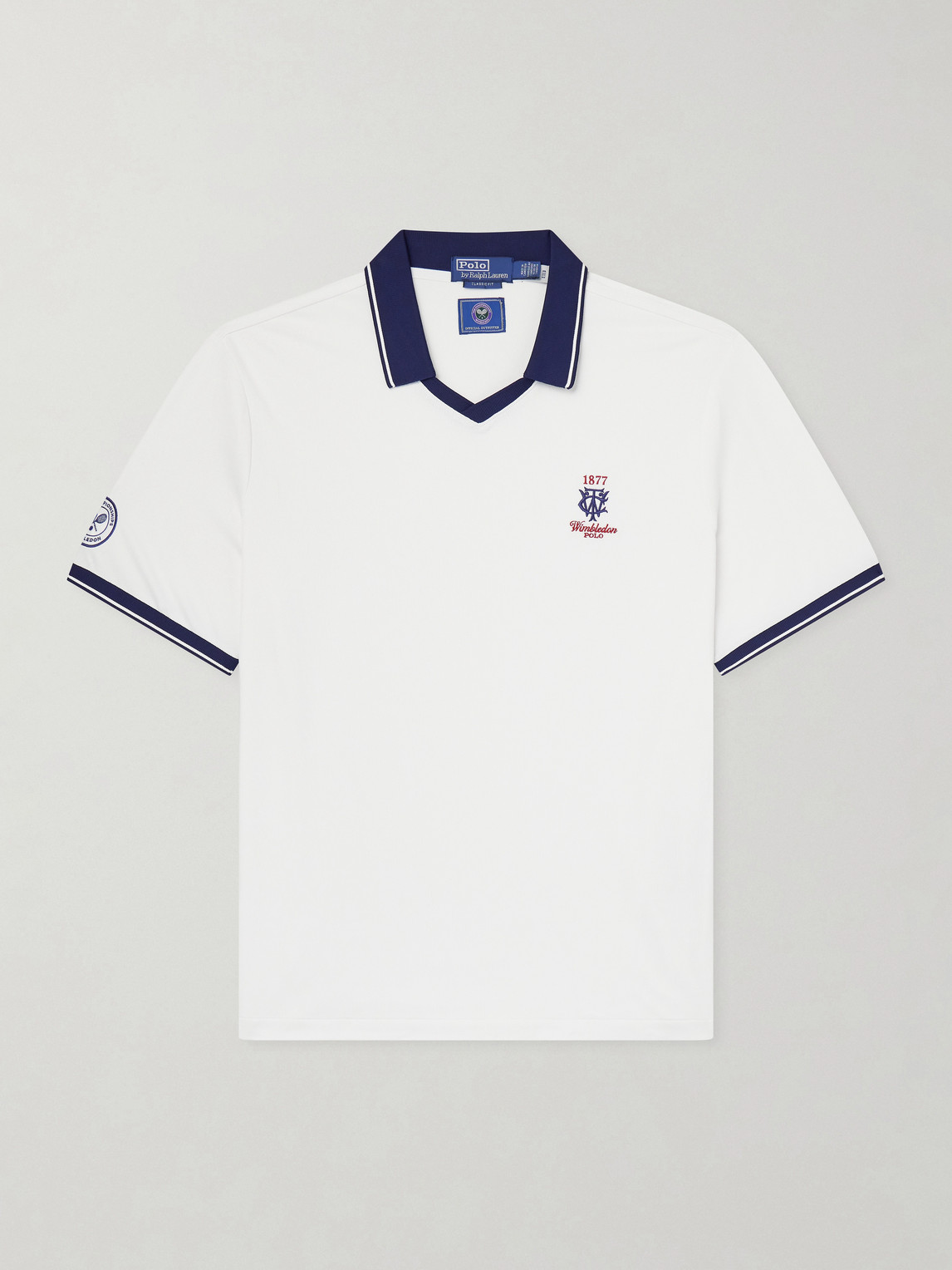 Polo Ralph Lauren Wimbledon Logo-Embroidered Piqué Polo Shirt - Men | Thumbnail 6 Polo Ralph Lauren Wimbledon Logo-Embroidered Piqué Polo Shirt - Men | Thumbnail 6