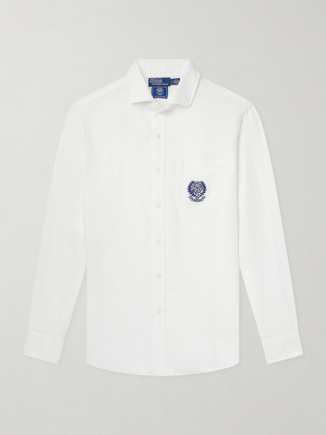 Polo Ralph Lauren Wimbledon Logo-Embroidered Linen Shirt - Men | Thumbnail 6 Polo Ralph Lauren Wimbledon Logo-Embroidered Linen Shirt - Men | Thumbnail 6
