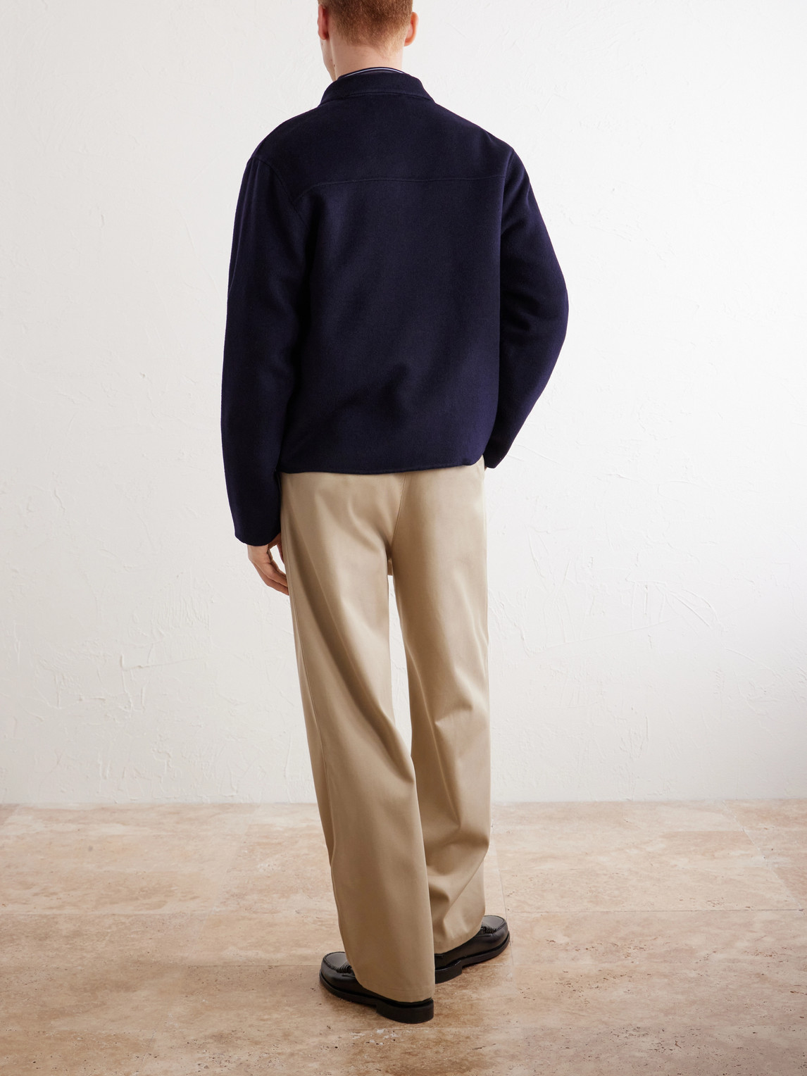 Officine Générale - Mazir Wool Bomber Jacket