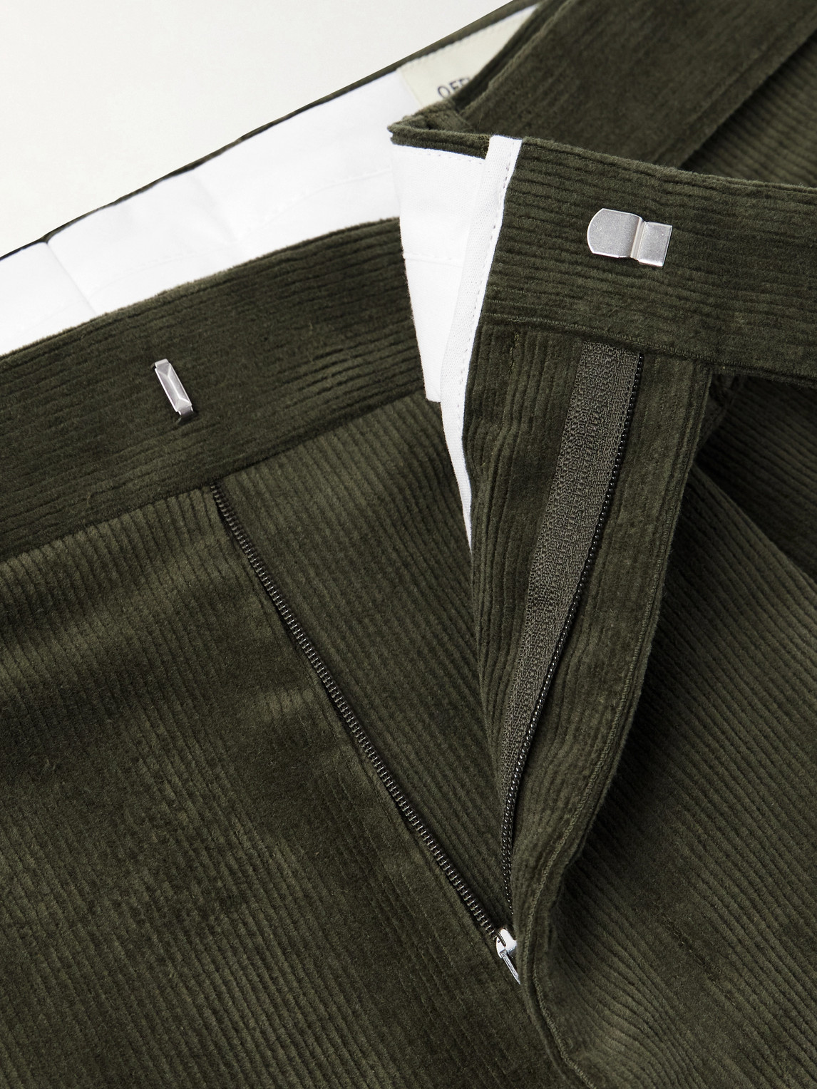 Officine Générale - Hugo Straight-Leg Cotton-Blend Corduroy