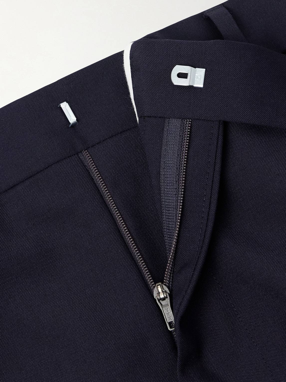 Officine Générale - Hugo Straight-Leg Pleated Virgin Wool Trousers