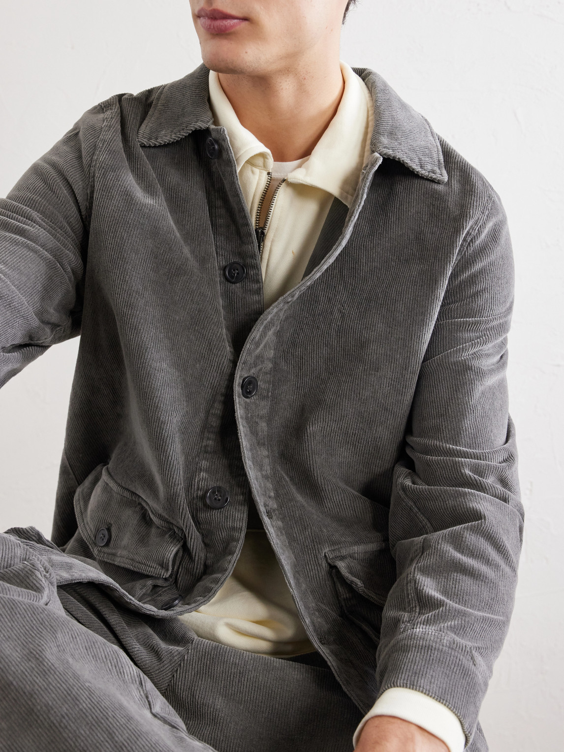 Officine Générale - Suny Stretch-Cotton Corduroy Jacket