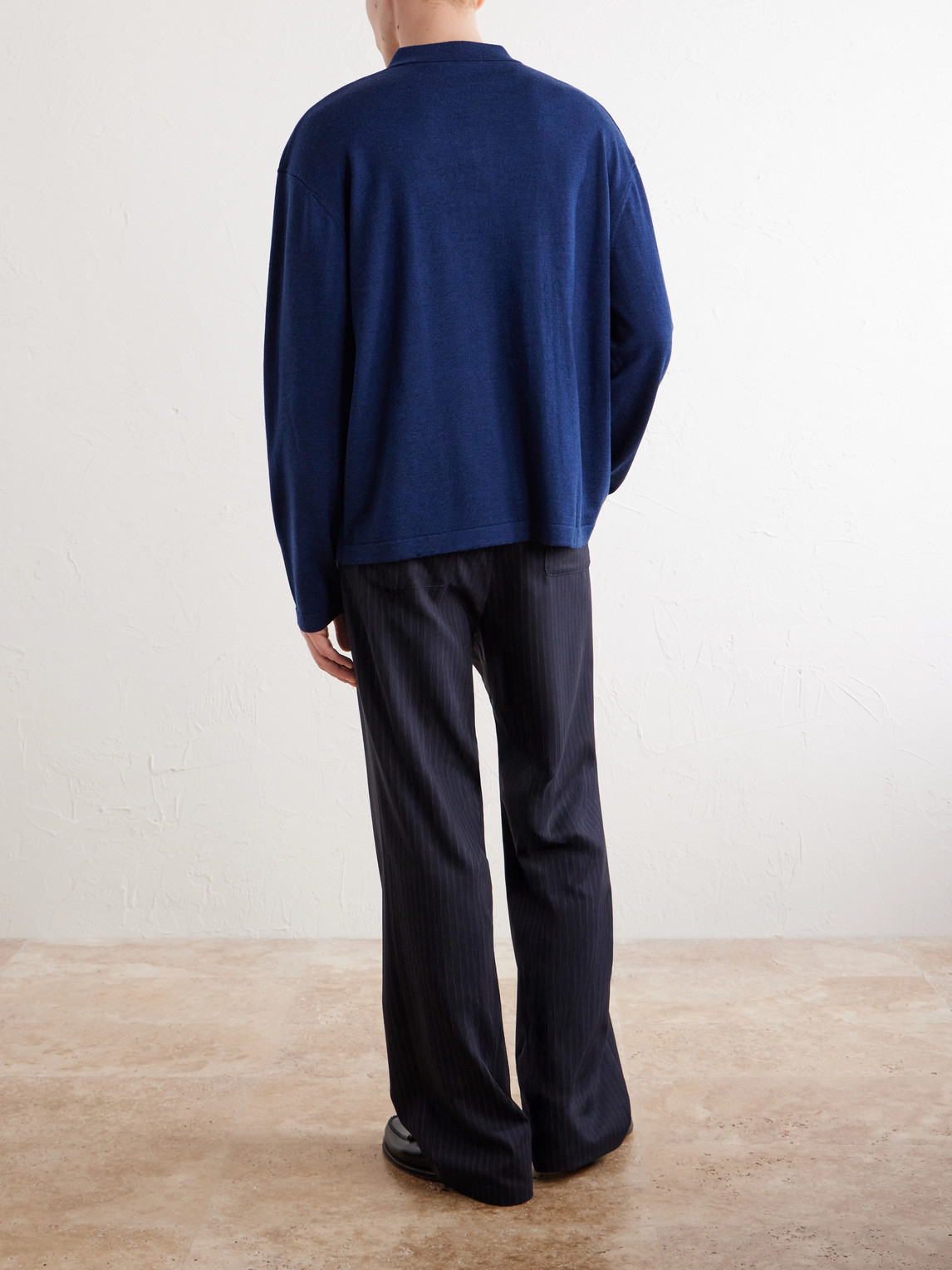 Officine Générale - Bay Merino Wool Polo Shirt