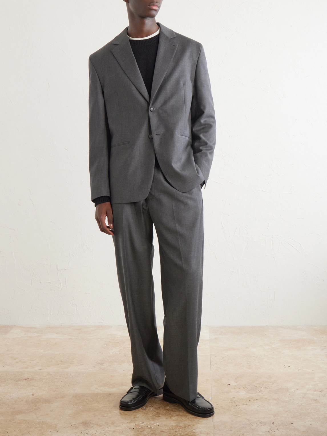 Officine Générale - Melvyn Wool, Cashmere And Silk-Blend Suit Jacket