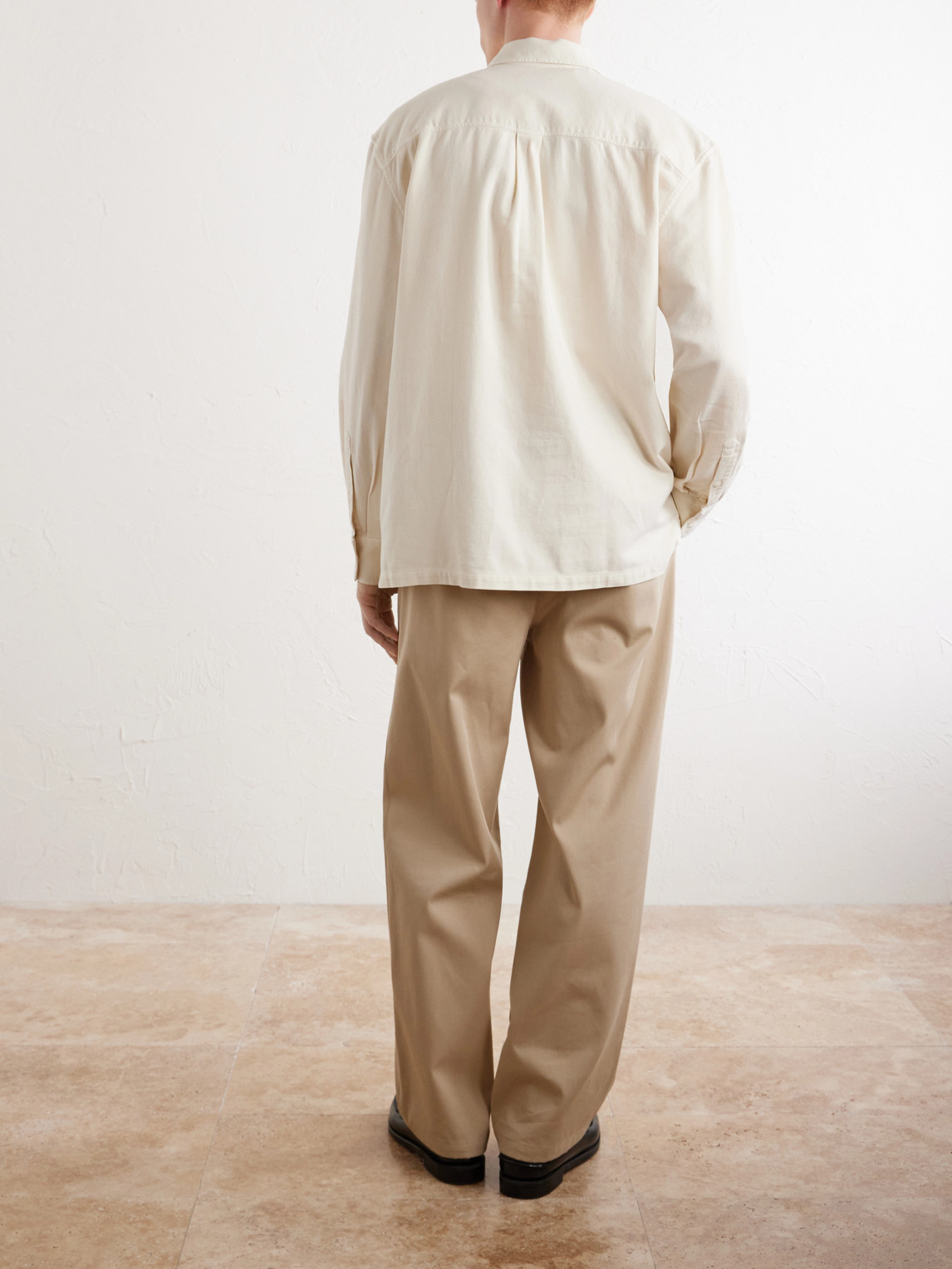 Officine Générale - Jordy Cotton-Twill Polo Shirt