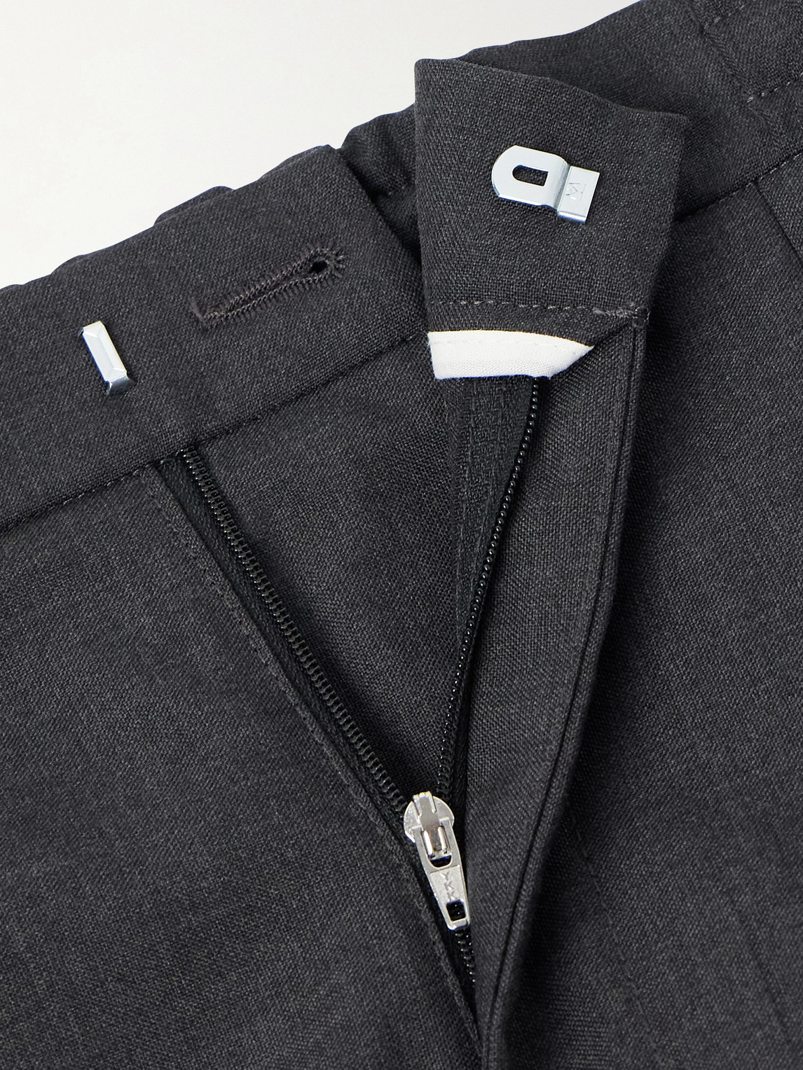 Officine Générale - Drew Tapered Pleated Wool Trousers