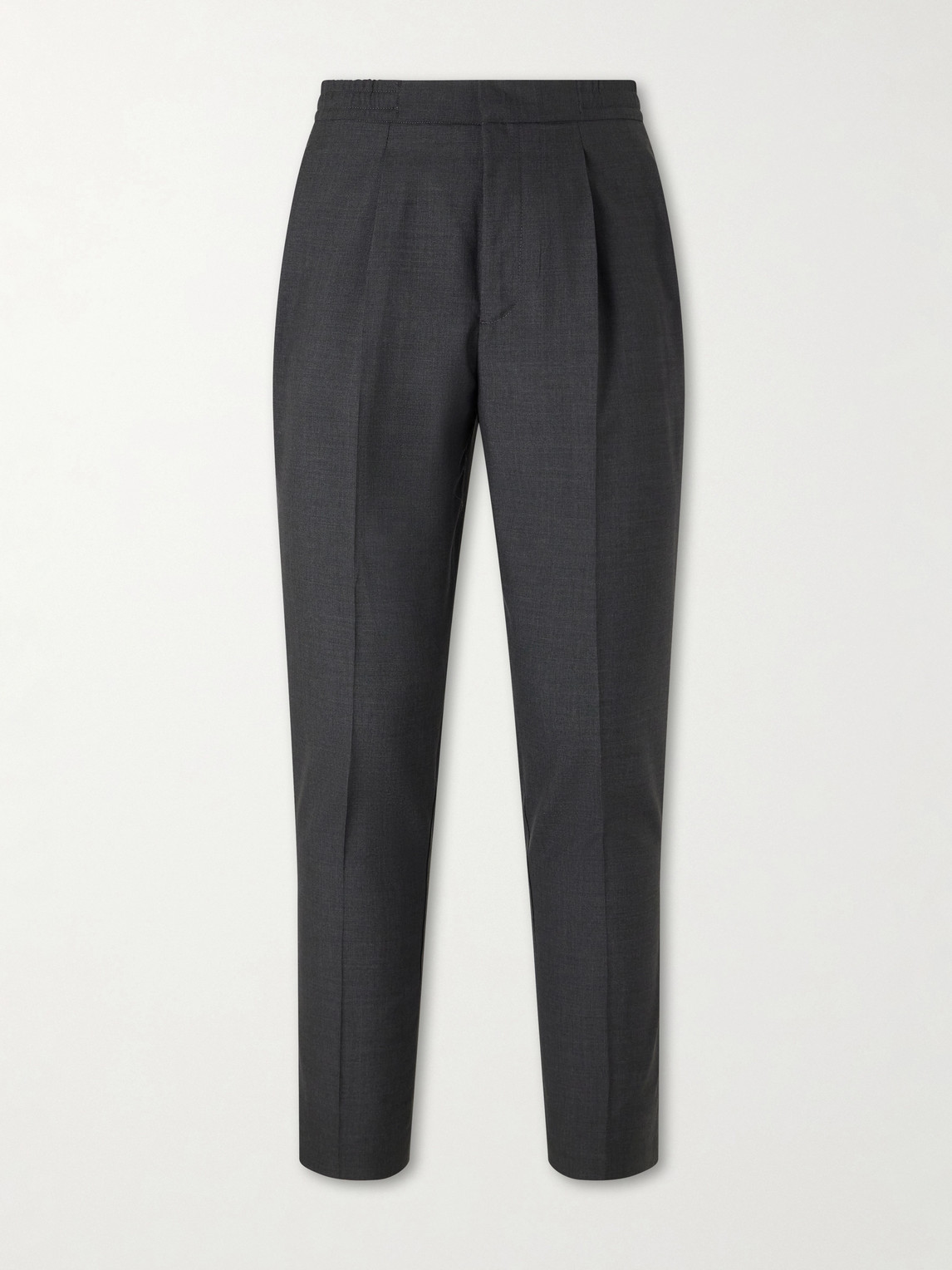 OFFICINE GÉNÉRALE Drew Tapered Pleated Wool Trousers - Men