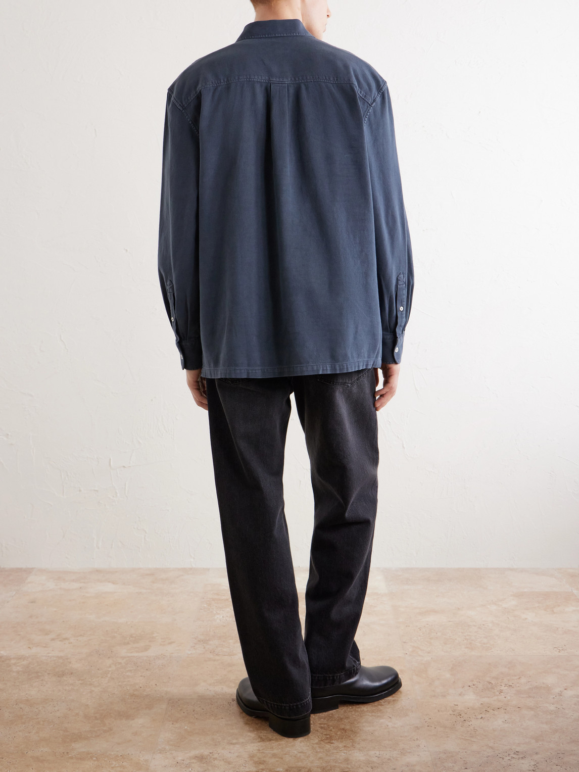 Officine Générale - Jordy Cotton-Twill Polo Shirt