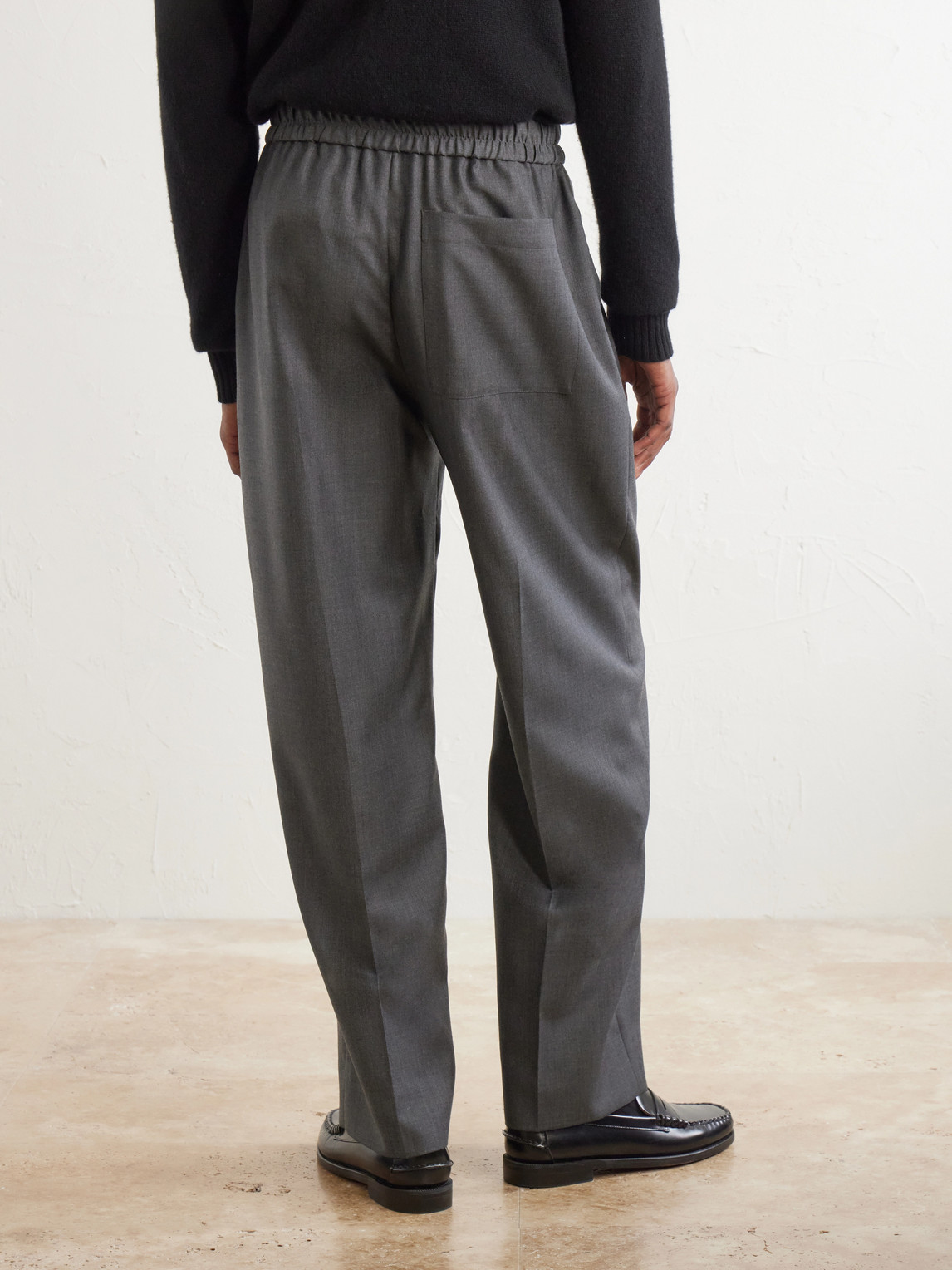 Officine Générale - Nilson Straight-Leg Wool, Cashmere And Silk-Blend Suit Trousers