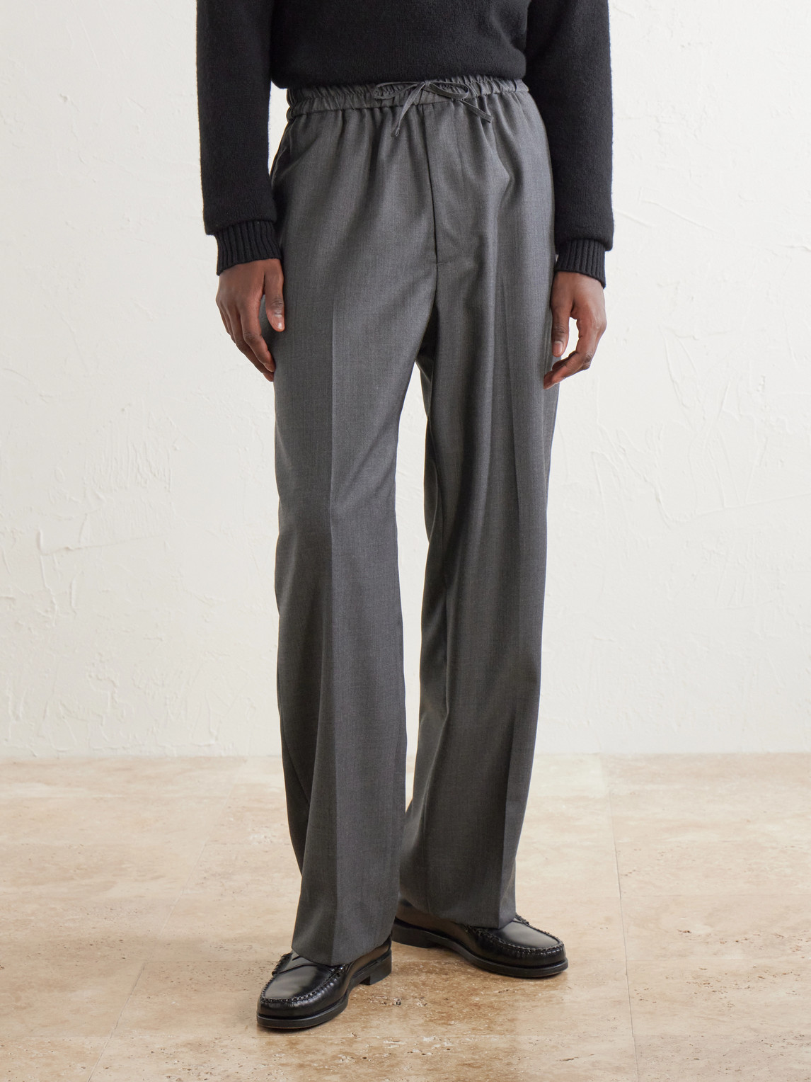 Officine Générale - Nilson Straight-Leg Wool, Cashmere And Silk-Blend Suit Trousers